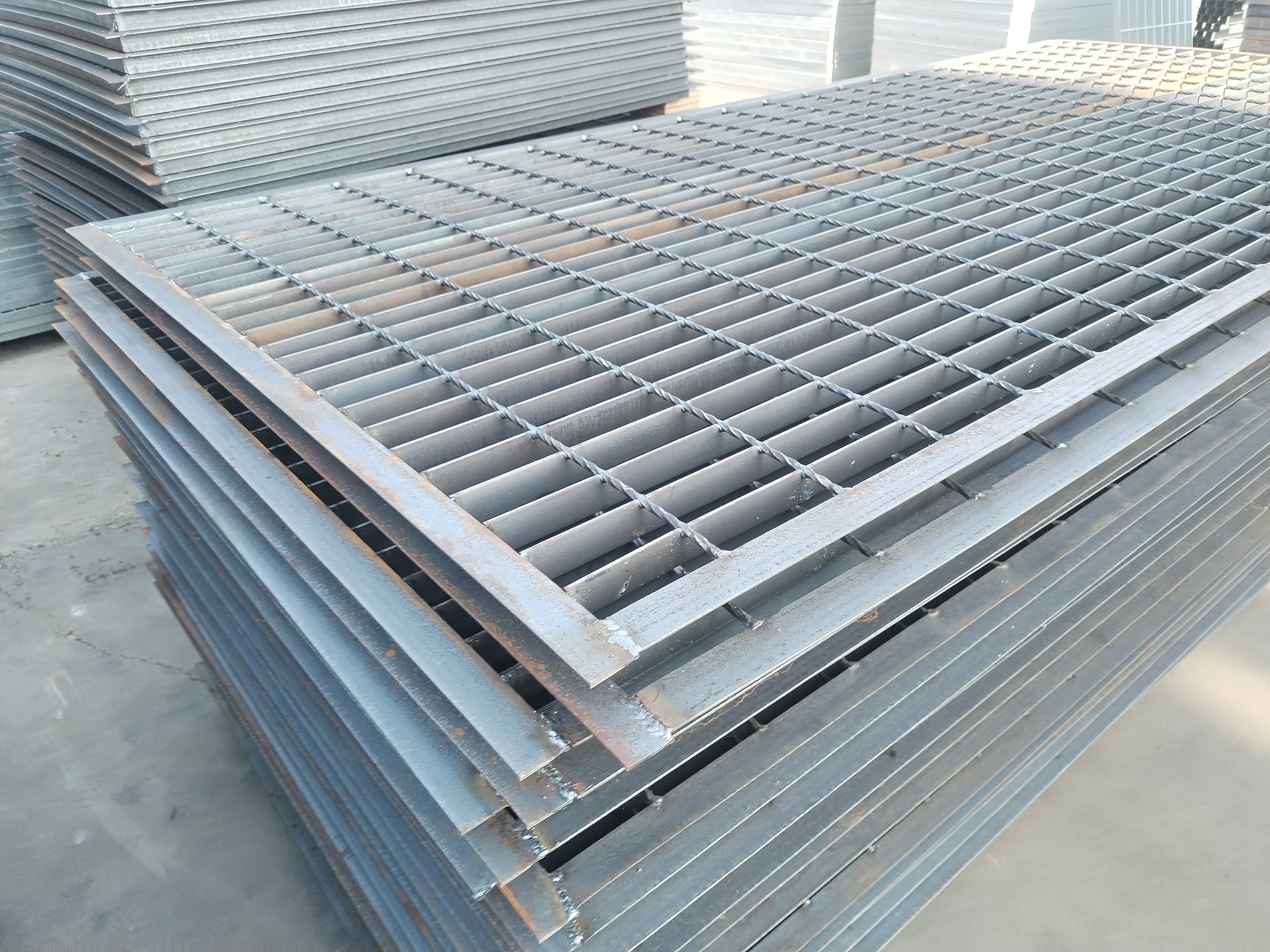 钢格栅a集水井格栅盖板a集水井格栅盖板厂家