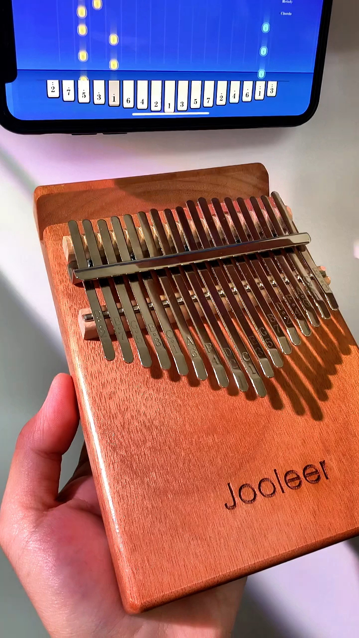 una mattina #拇指琴 #智乐卡林巴 #卡林巴 #乐器演奏