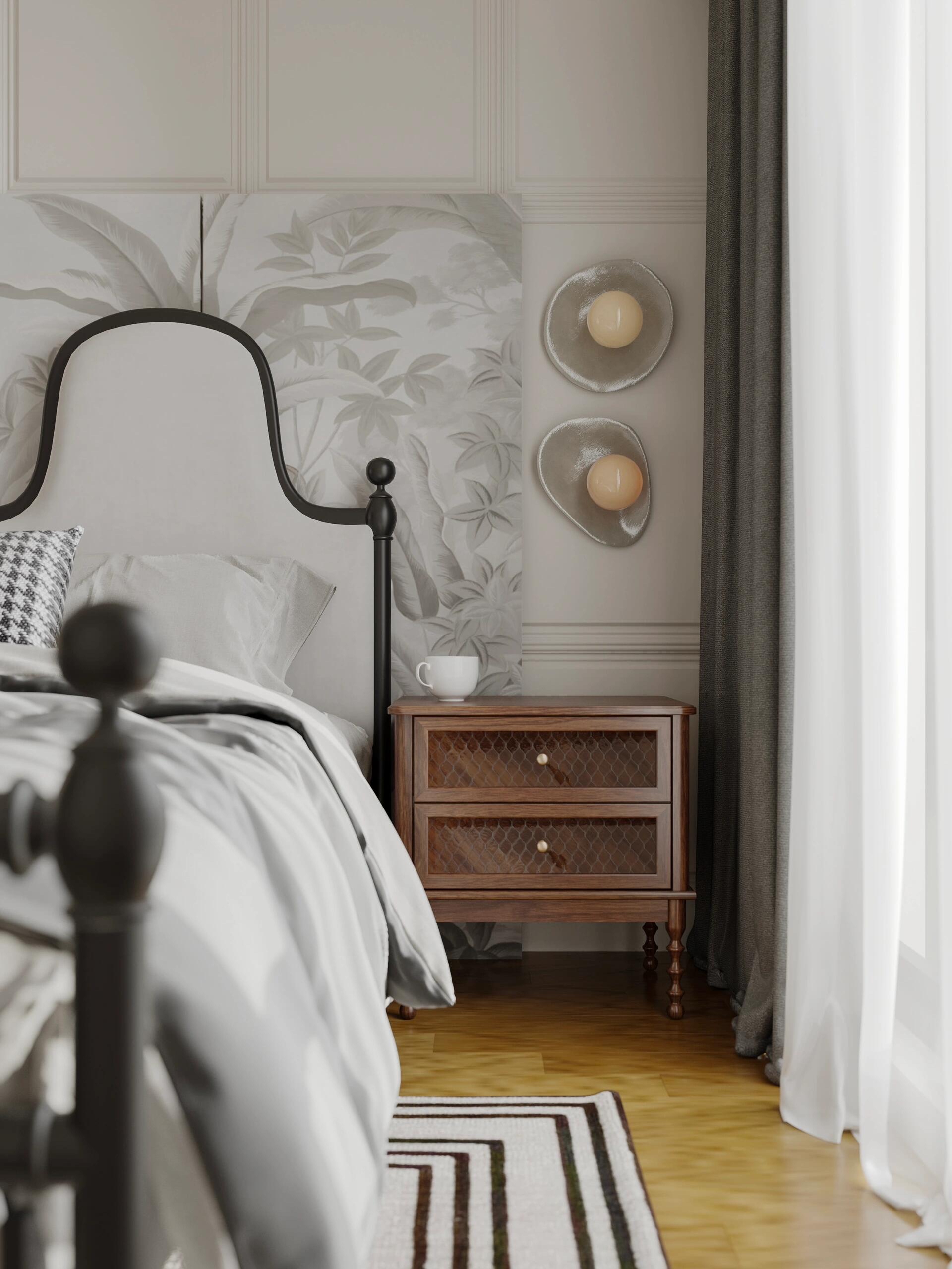 南洋复古风卧室,深得人心的氛围