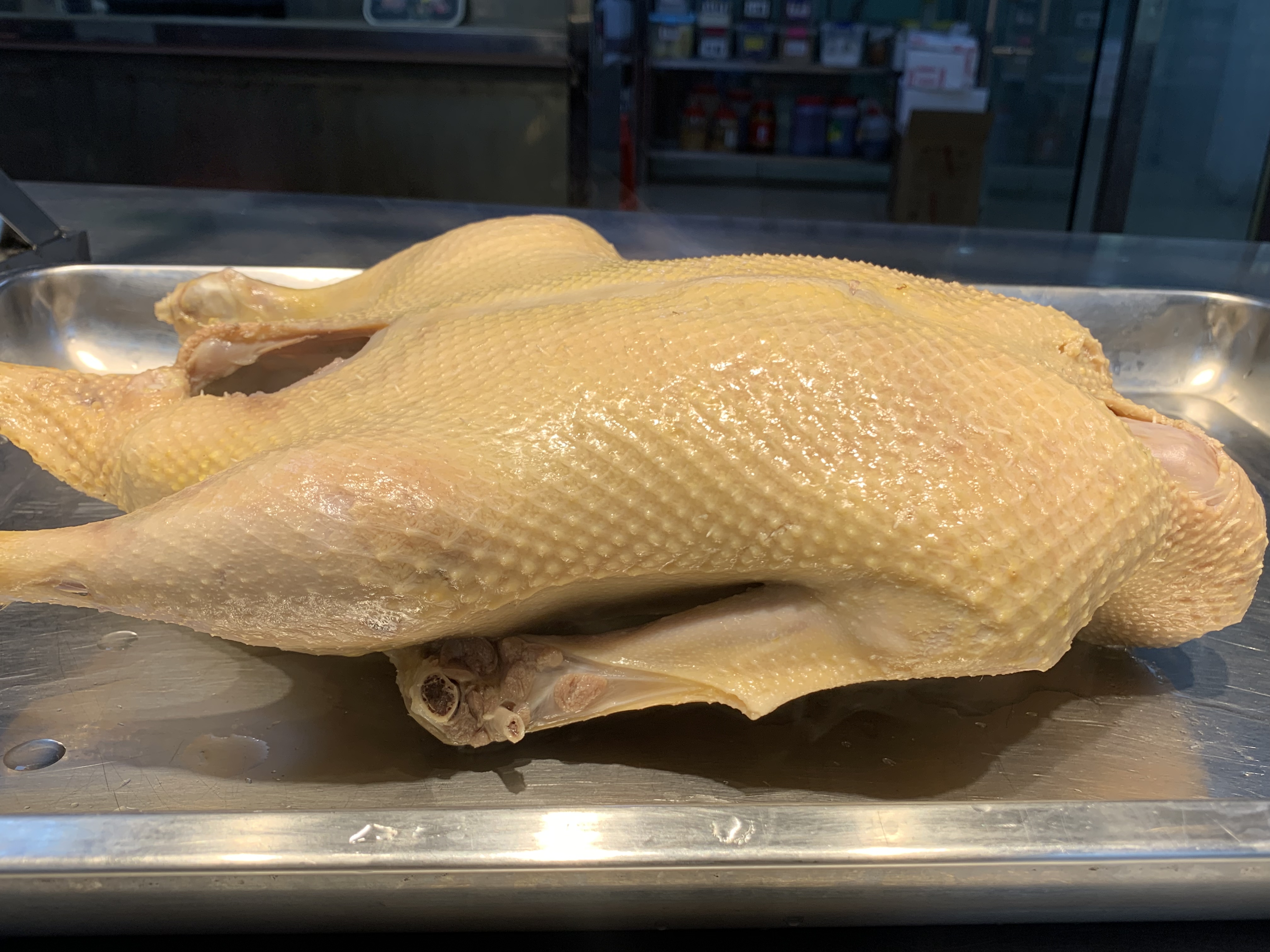 美食# 今天制作了湛江白切鸡,白切鸭,玫瑰露豉油鸡,#我要上热门#妹 