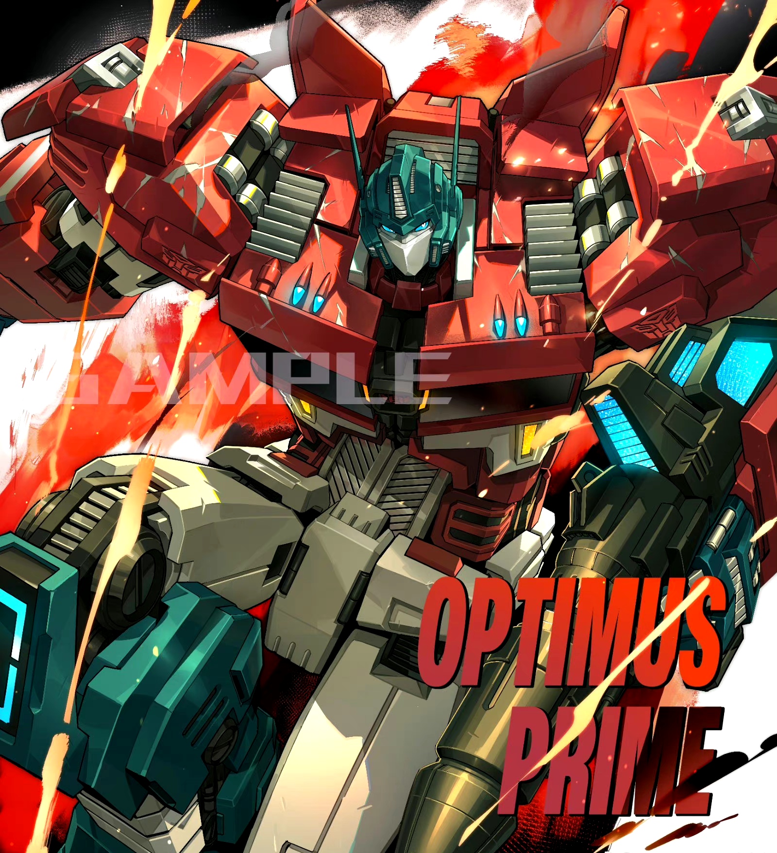 来自idw漫画和影视作品,为我们展现了不同造型的擎天柱与威震天