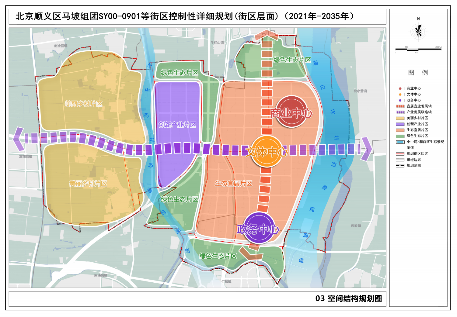 顺义街区划分图片