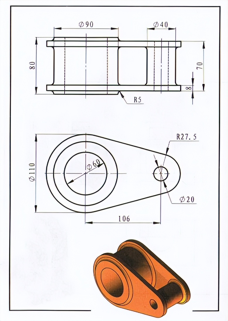 solidworks简单图纸图片