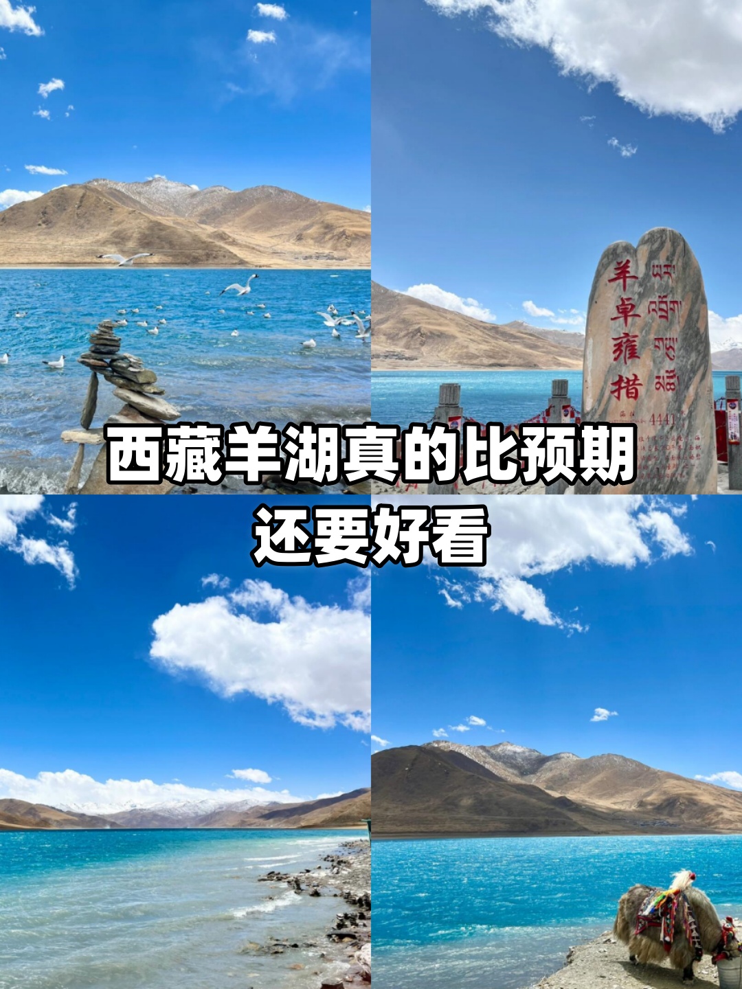 西藏羊湖真的比预期还要好看  羊湖,别名羊卓雍措,与纳木措,玛旁雍措