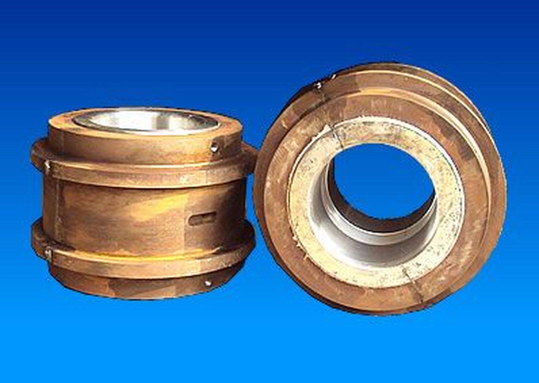 电厂水轮机汽轮机轴瓦轴套专用耐磨耐高温锡基巴氏合金河南桦创 轴瓦