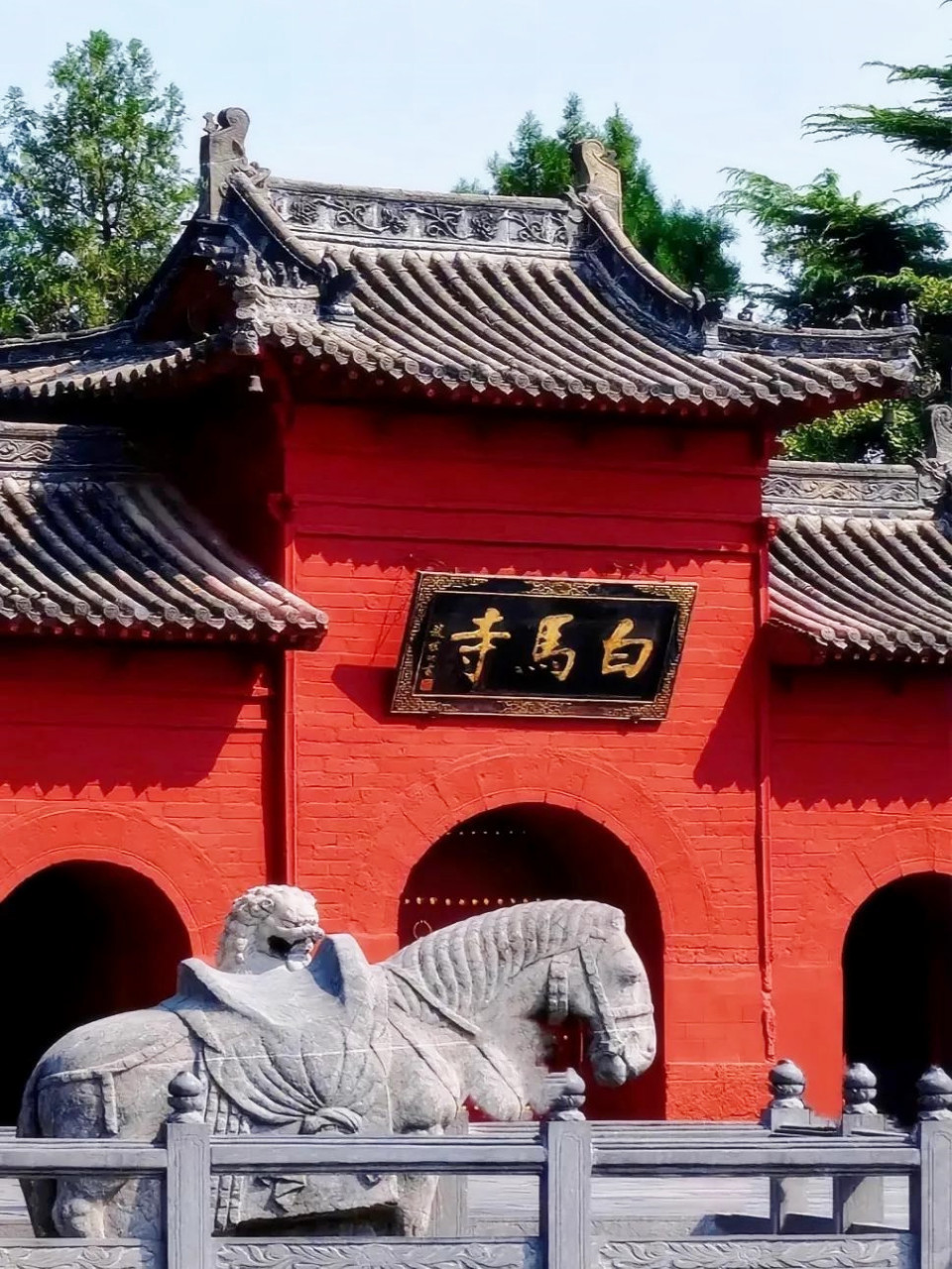 还有人不知道洛阳白马寺有多灵吗  78 白马寺简介 白马寺,位于河南