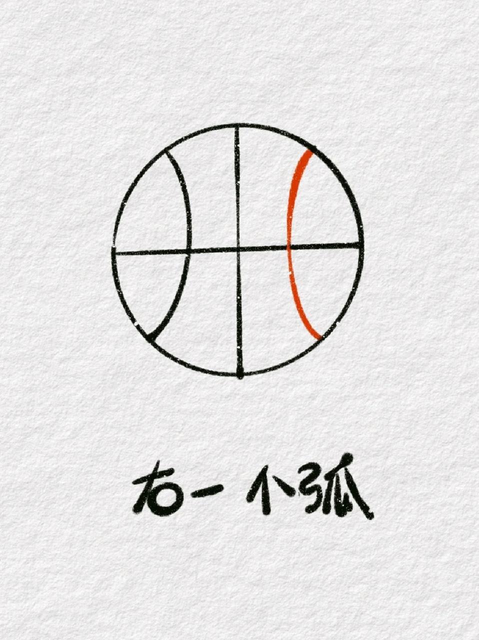 basketball 简笔画图片