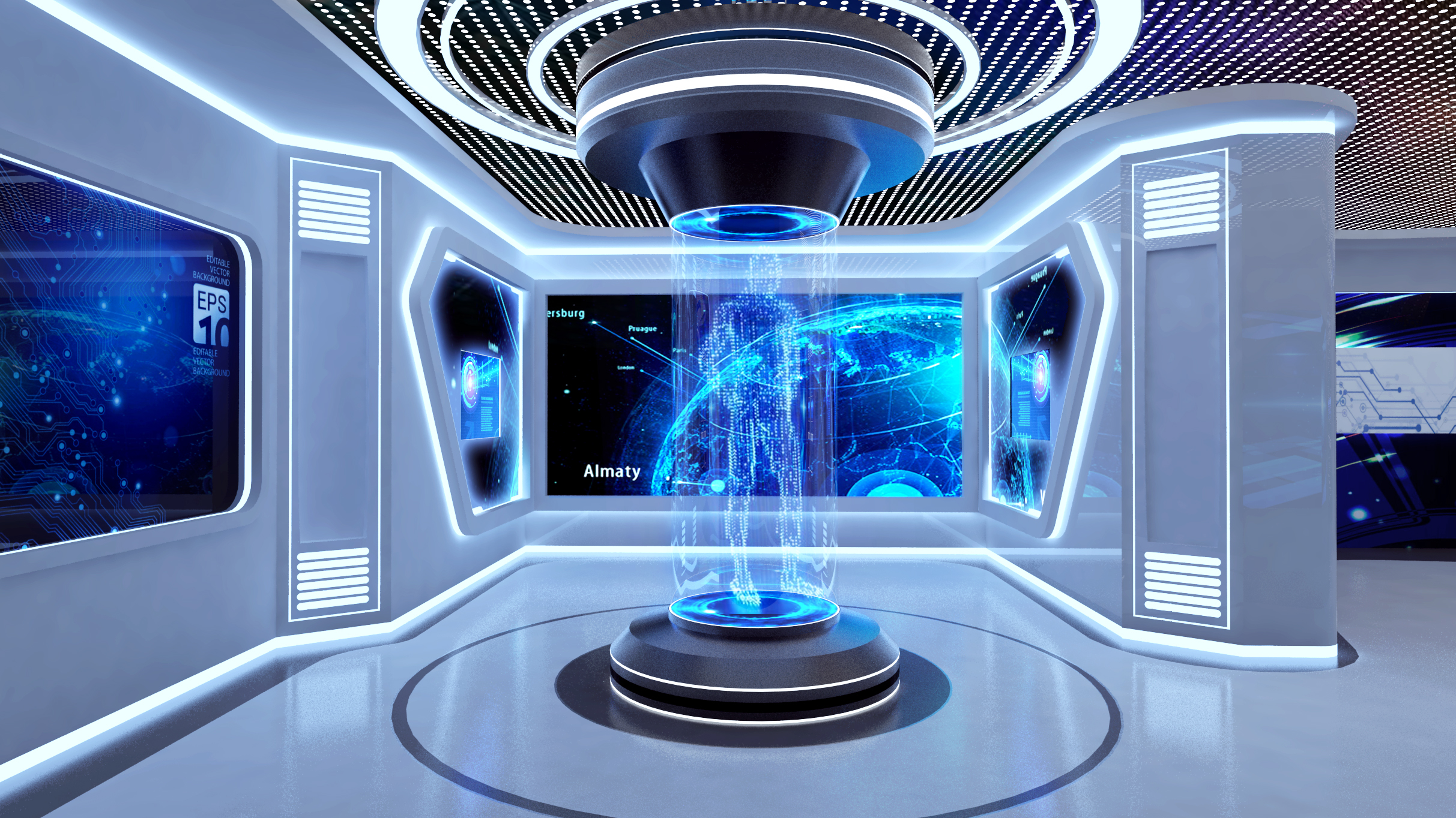 干细胞展厅设计:形象化的可视化情景,深度体验与领悟