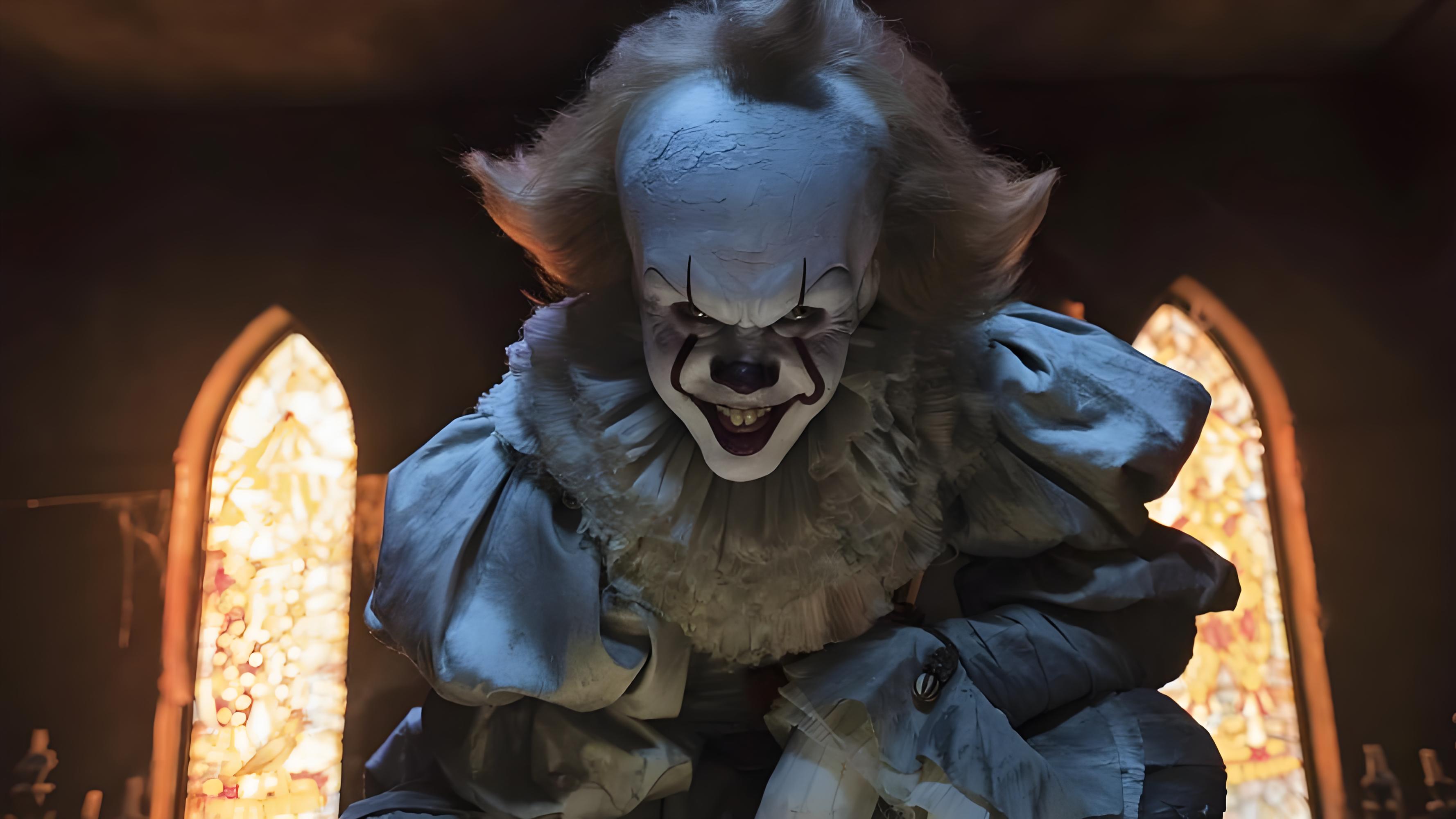 历经三次改编,经典白面小丑形象,《小丑回魂》经典上映