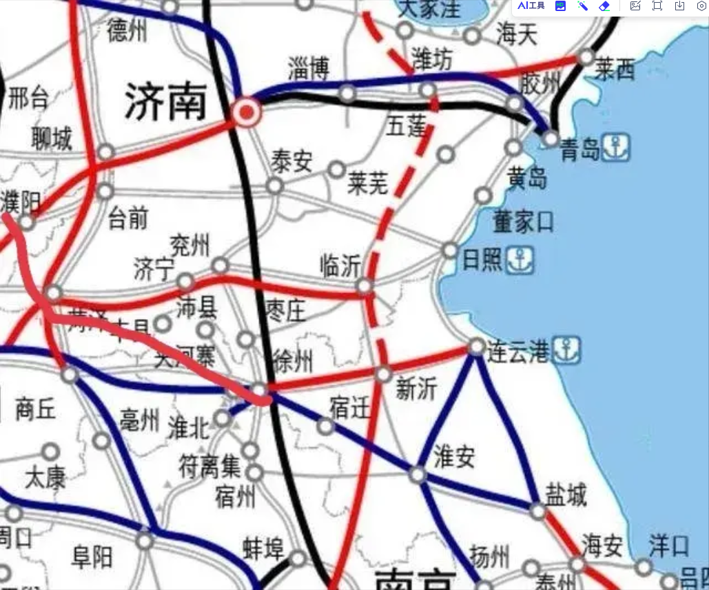 长治高铁线路图图片