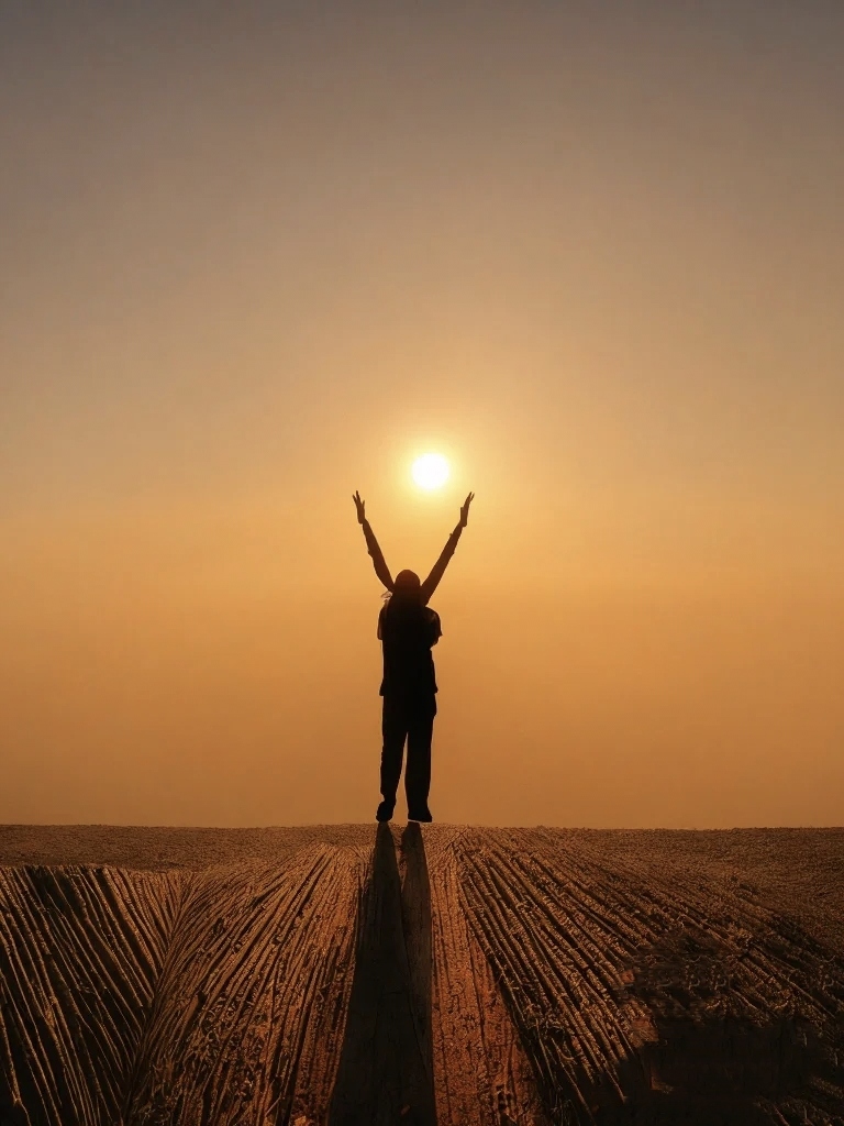 走向光明的图片擎起希望图片大全扬起头能看到背影向着太阳的图片