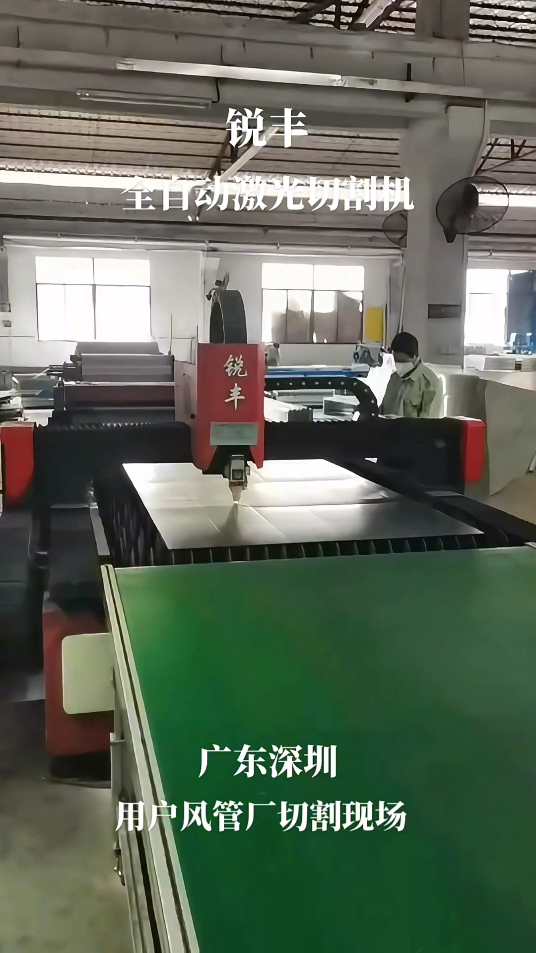 锐丰全自动激光切割机