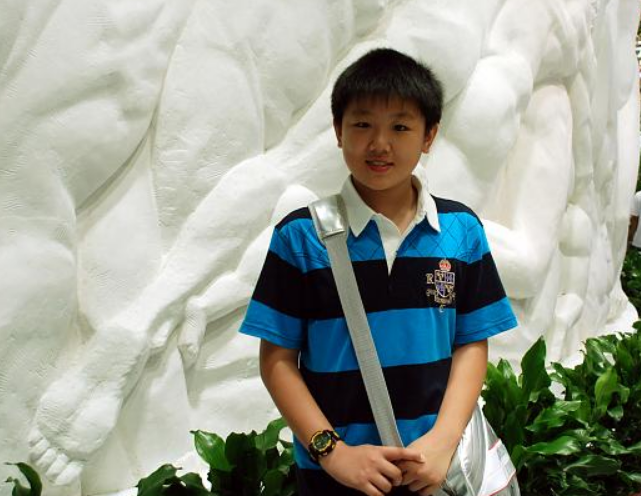 徐嘉伟还是一个学习优异的少年,读小学期间,他在小学生习作比赛,英语