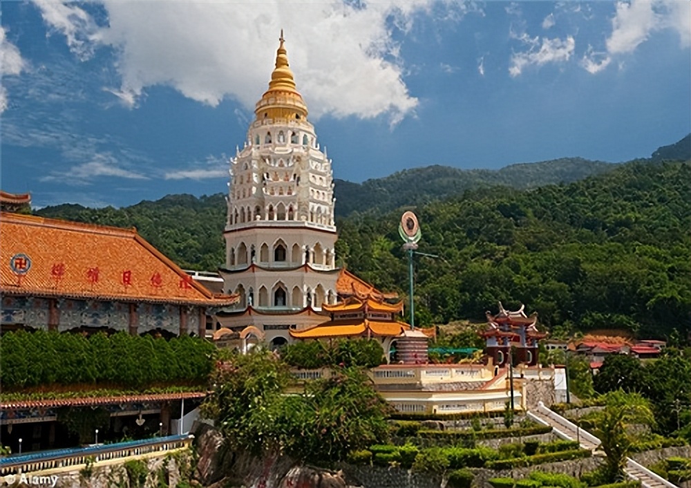 马来西亚槟城的极乐寺,东南亚地区最大的华人寺庙,来头很大!