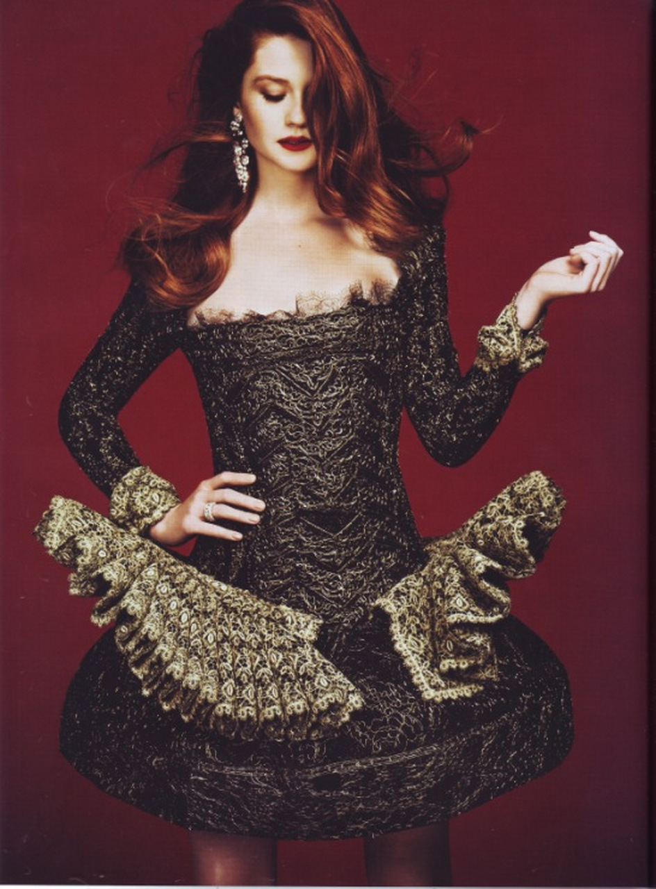 "金妮"邦尼·赖特杂志美照欣赏! cr:haute muse杂志(2011年夏天)