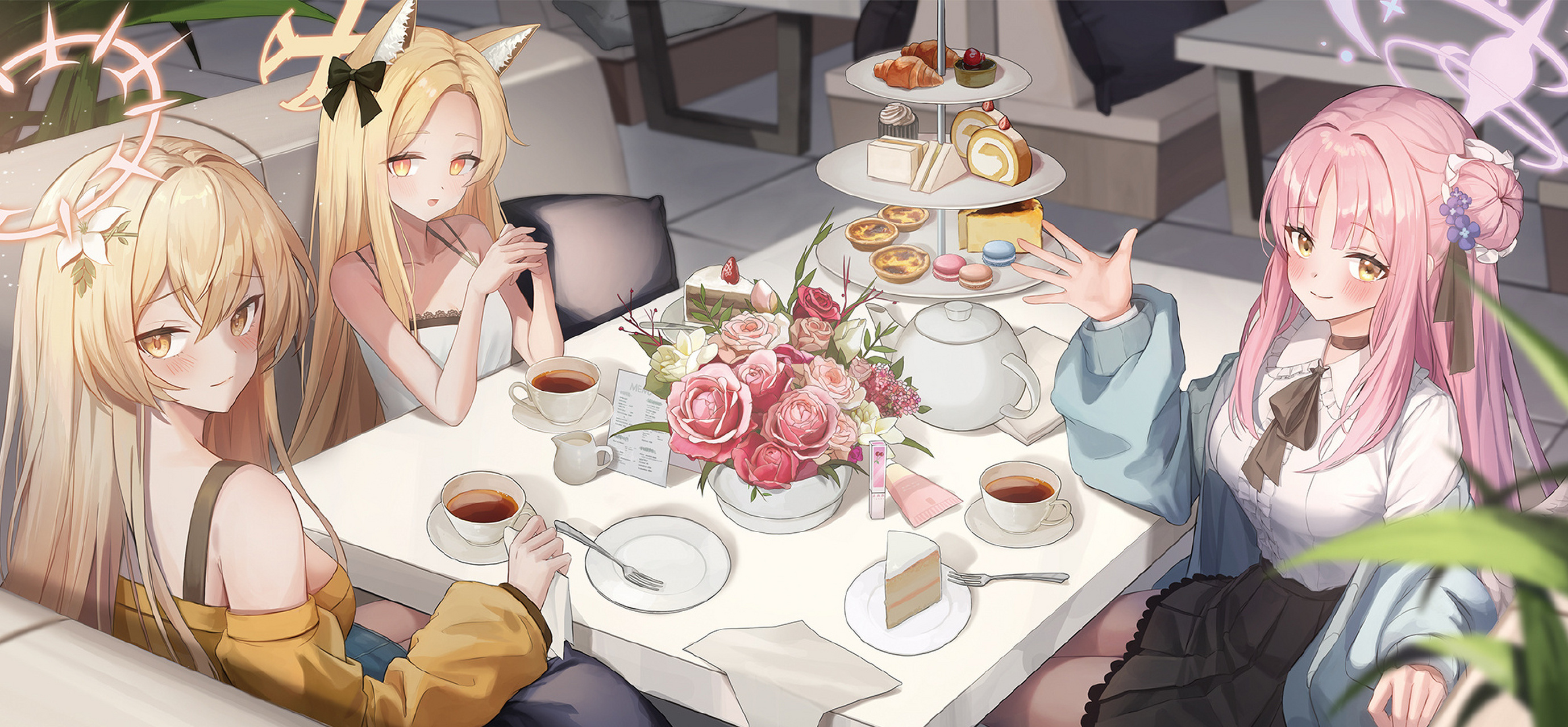 蔚蓝档案# 茶话会