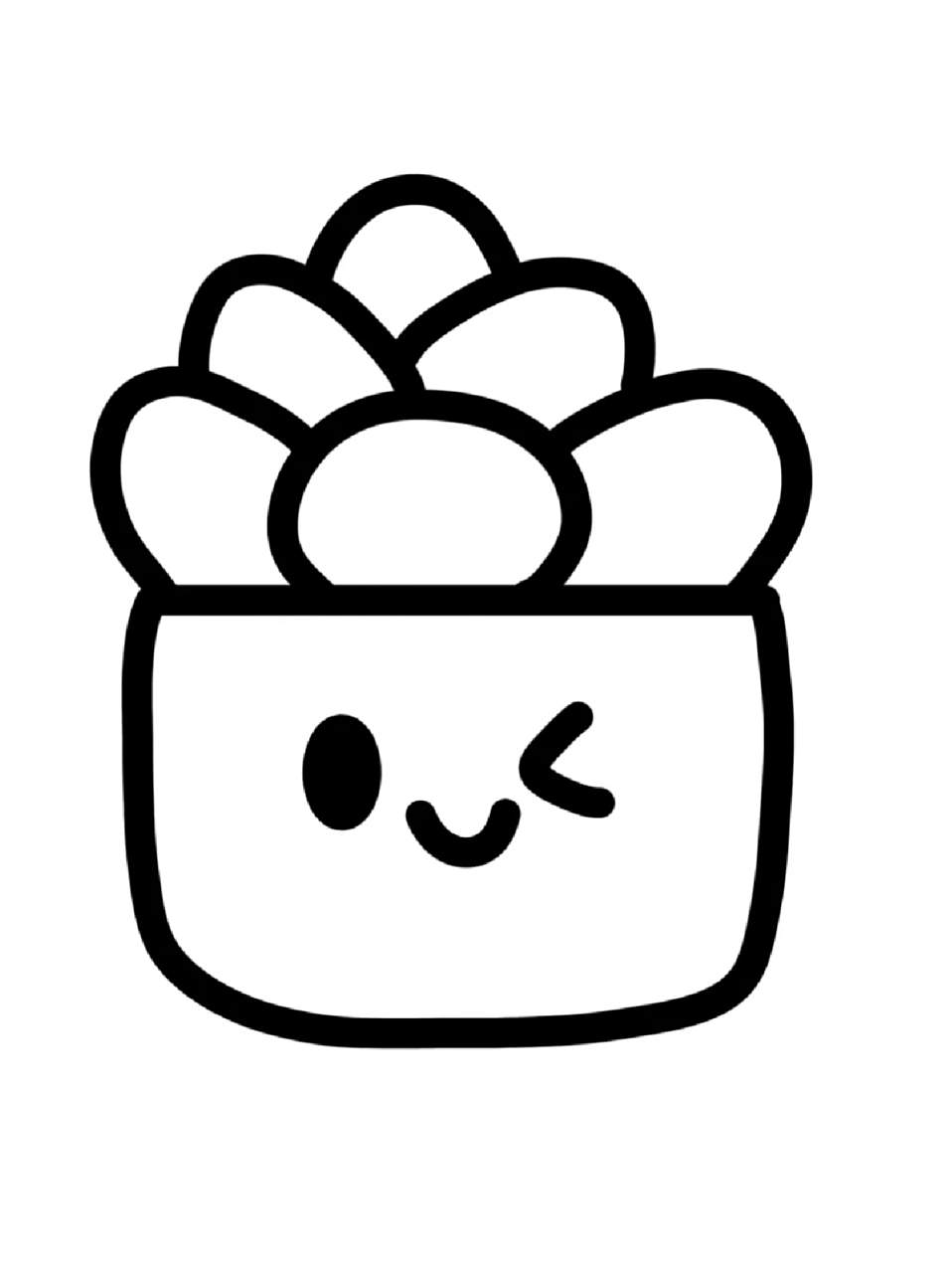 植物简笔画 94春天到来,很多植物都焕发了新生,我去公园逛一圈都能