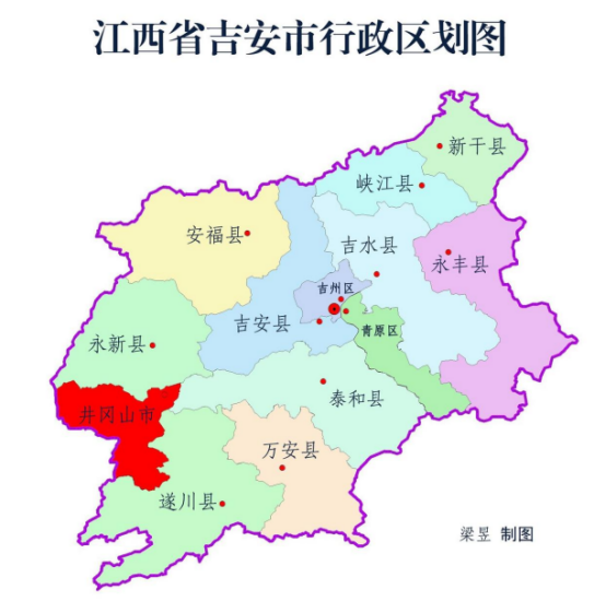 吉水县各乡镇地图图片