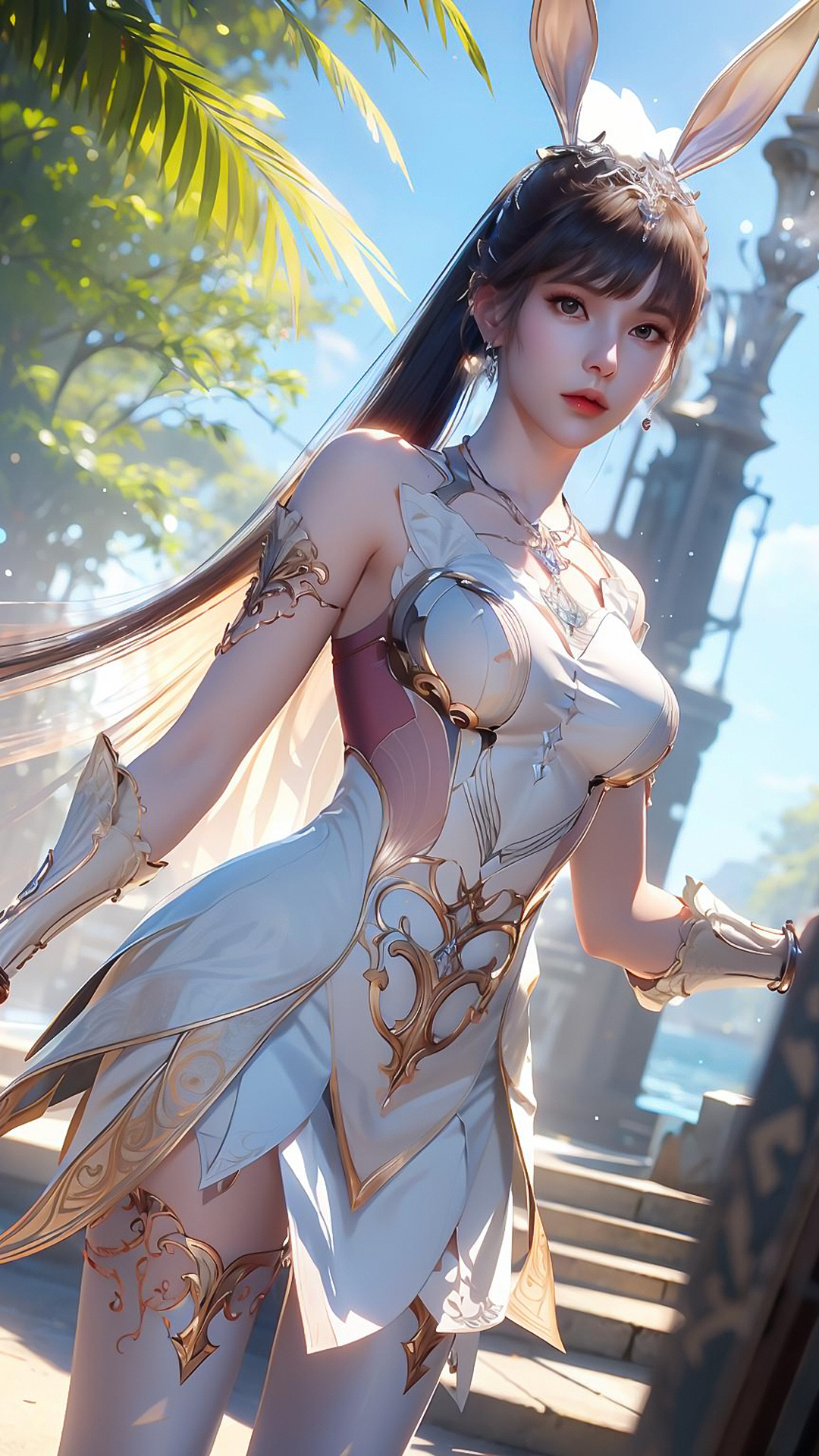 《斗罗大陆》国漫女神小舞精修手机壁纸:小舞外号"柔骨魅兔"