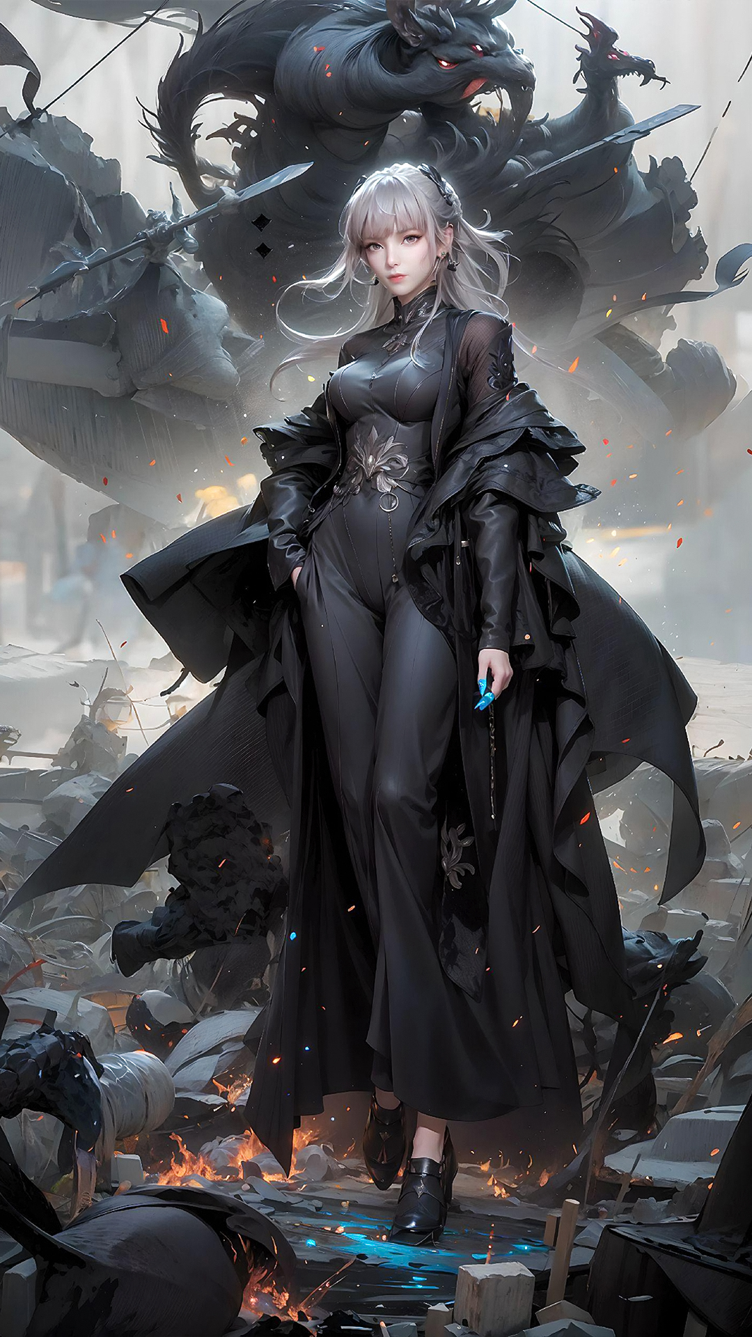 《斗罗大陆》国漫女神小舞精修手机壁纸:小舞外号"柔骨魅兔"