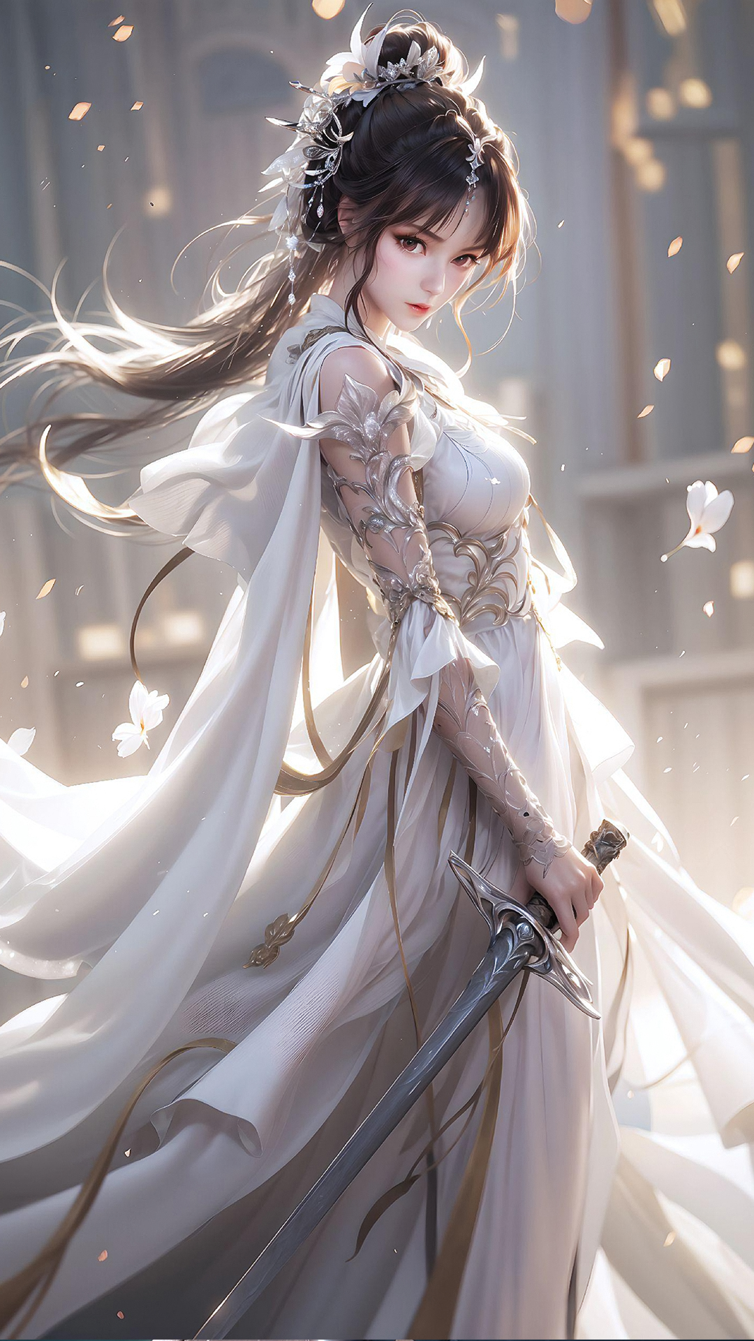 《斗罗大陆》国漫女神小舞精修手机壁纸:小舞外号"柔骨魅兔"