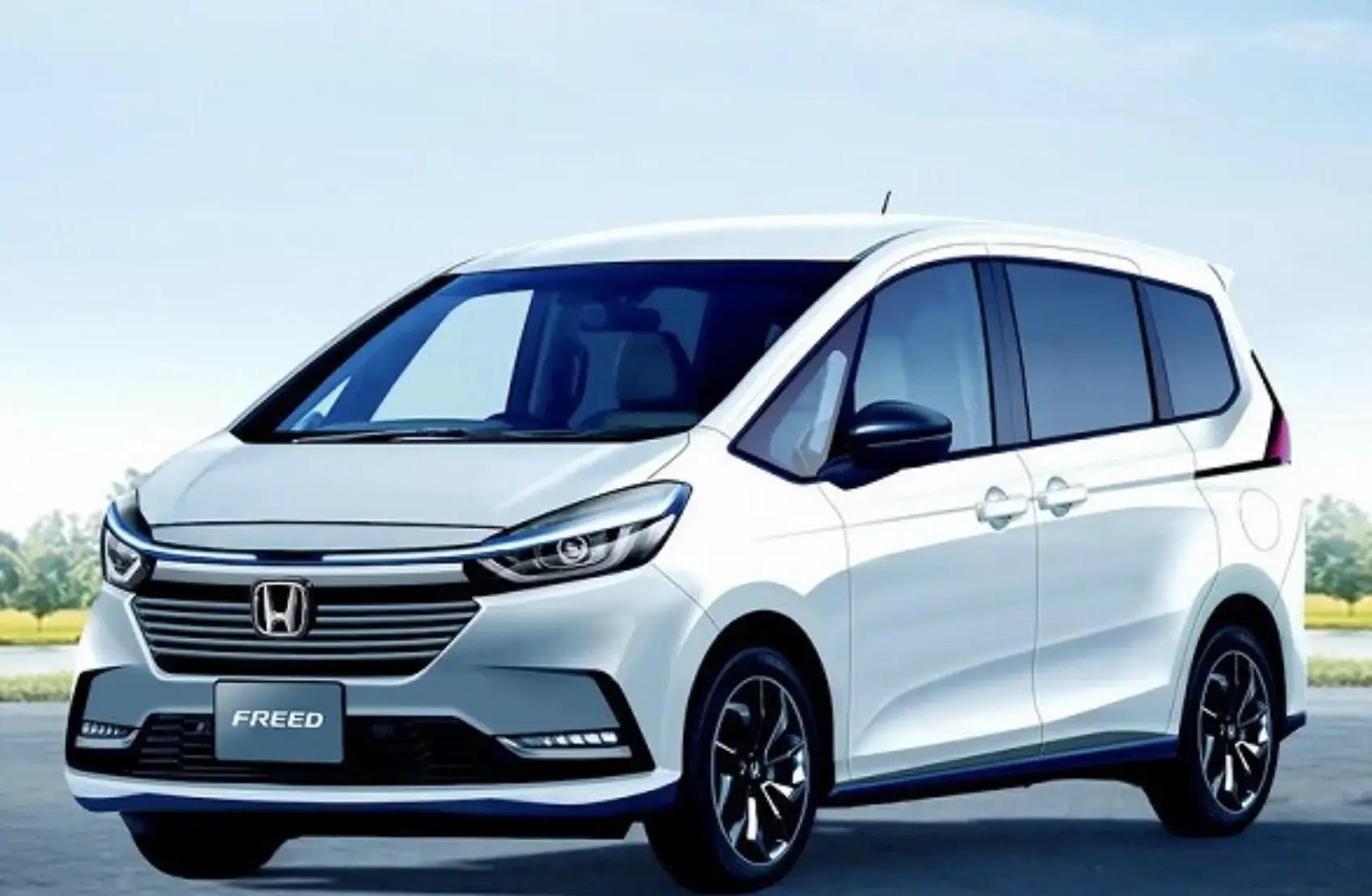 2023款飞度目前售价约12万,全新本田freed谍照