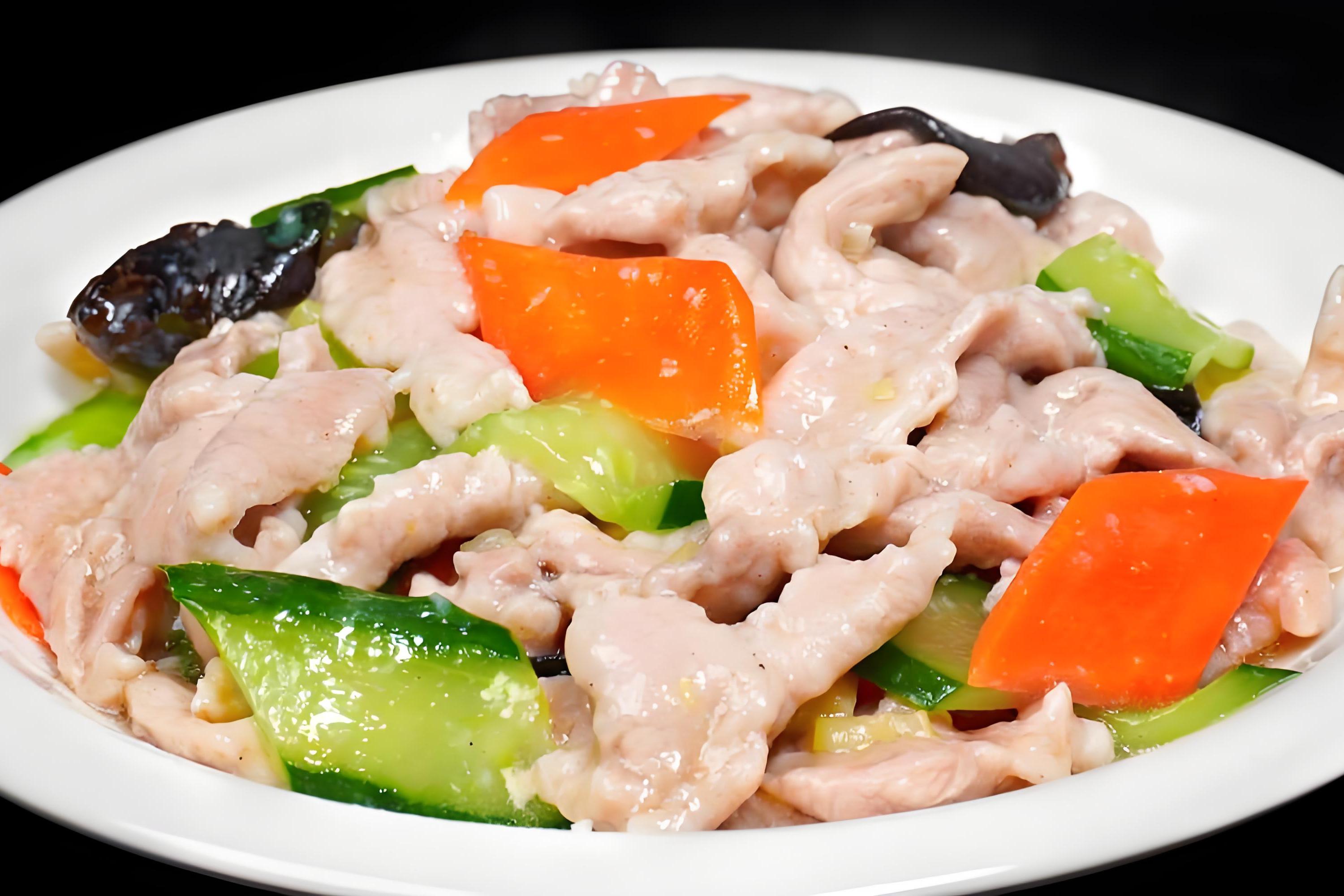 溜肉片!这道经典家常菜,嫩滑多汁,色香味俱佳