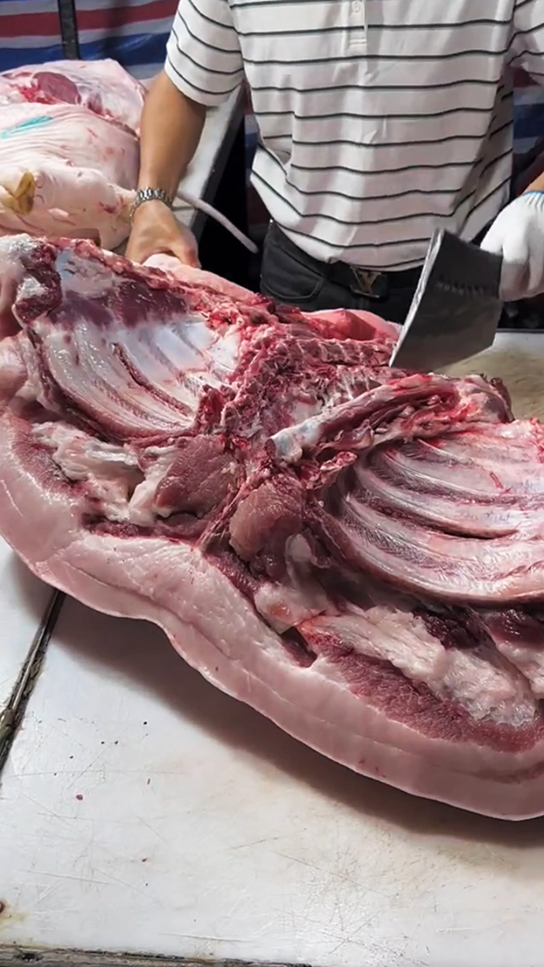 看看这猪肉太好了