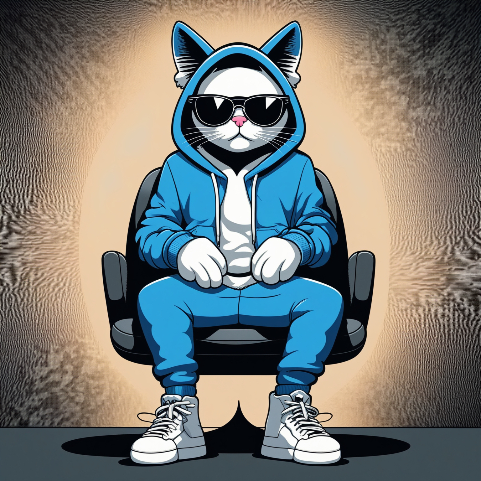 超可爱的喵喵头像 雪天狗头像