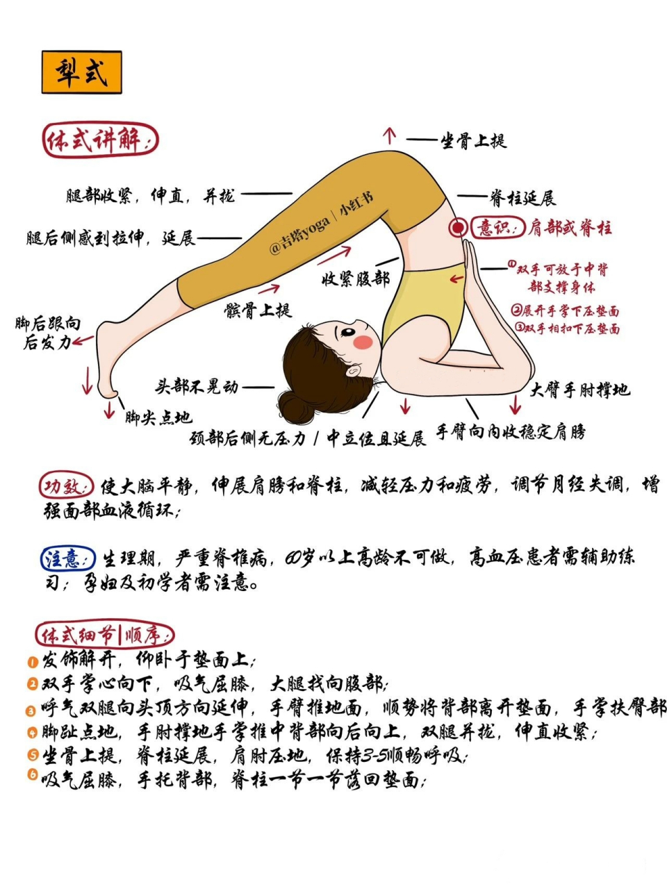 25种滋养卵巢瑜伽体式图片