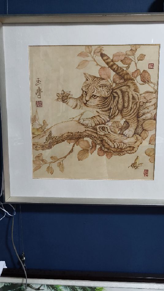 国家一级美术师 刘玉学老师 烙画作品