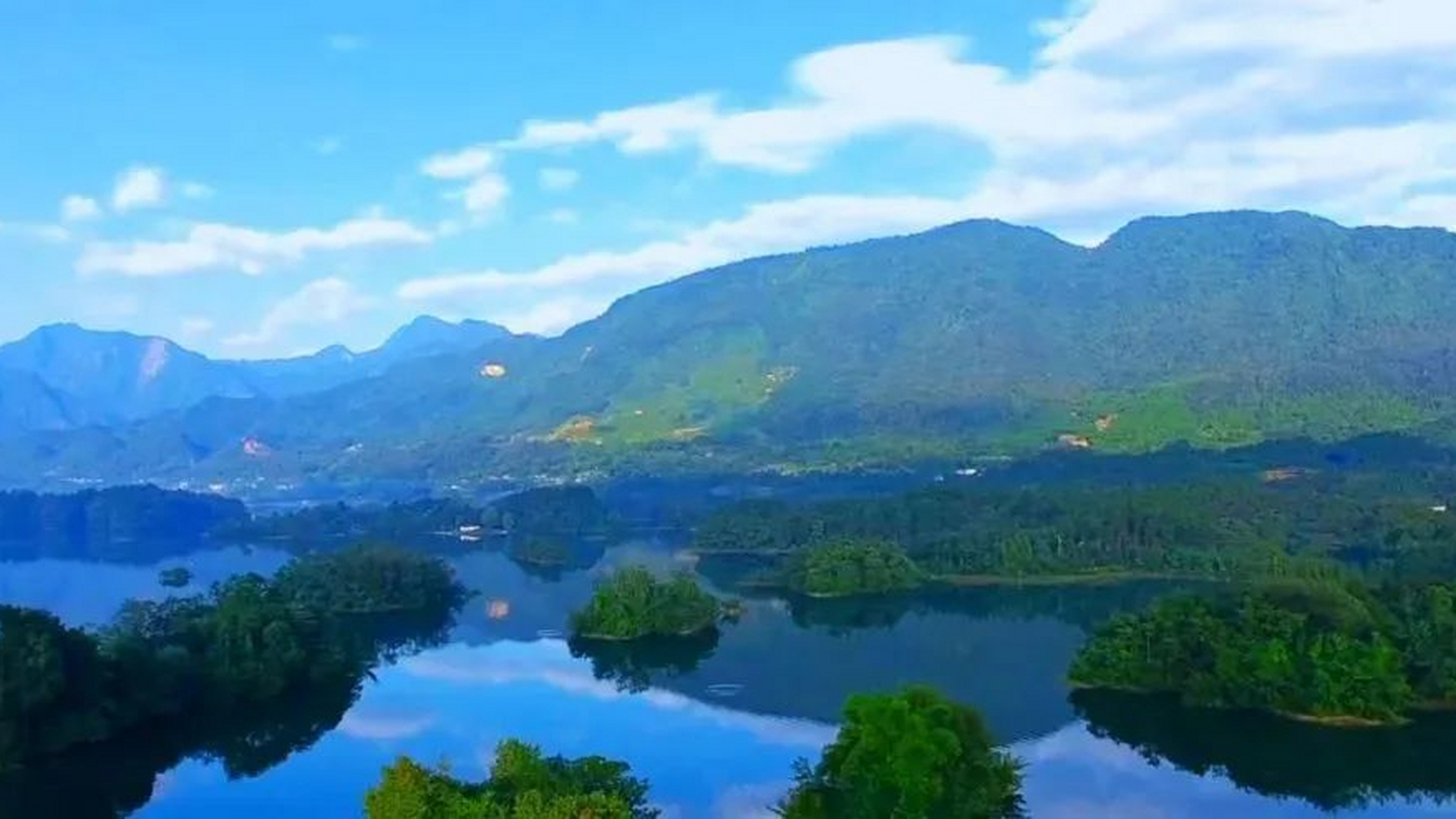 四川绵阳安州新宠白水湖,曾经的人工水库如今蜕变为绝美景区.