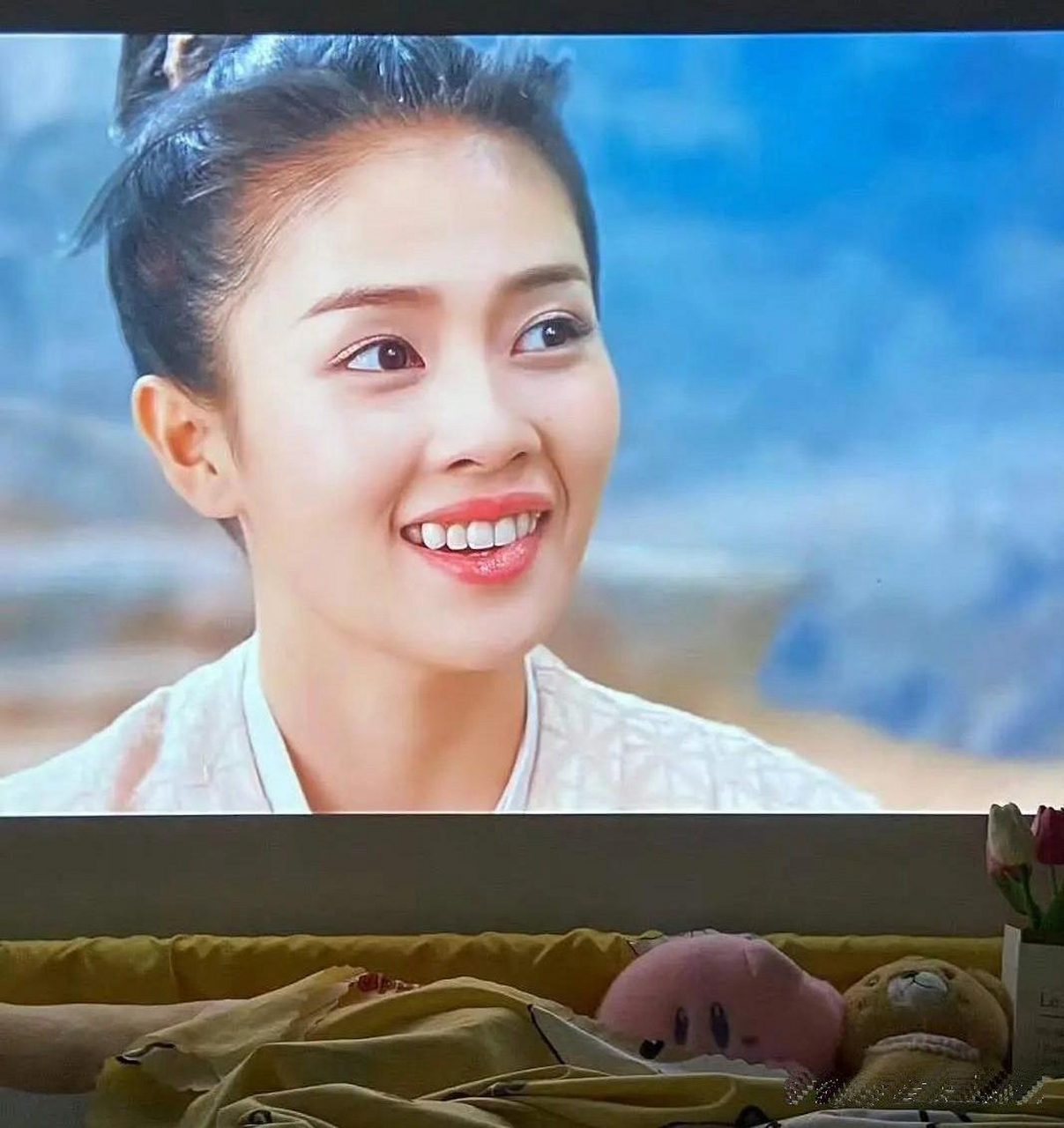 白鹿的牙齿确实好有标志性啊. ?