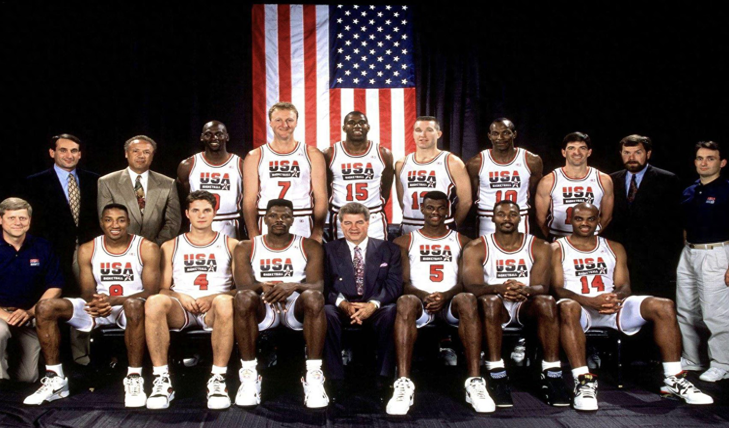 1992年美国梦一队,教练席拴条狗都能夺冠