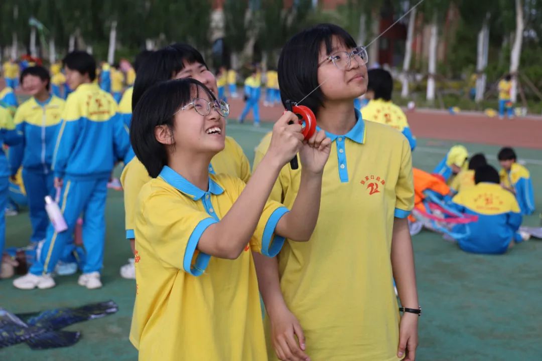 乘鸢追梦 青春翱翔——张家口启臻学校"风筝节"活动圆满结束