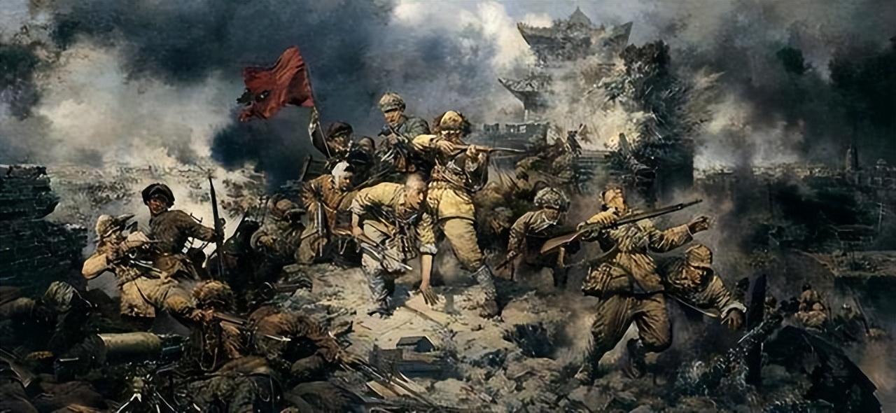 解放西宁战役图片