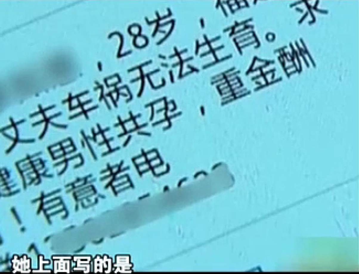 2013年,富婆悬赏百万重金求子,小伙欣然赴约,倒被骗了27万