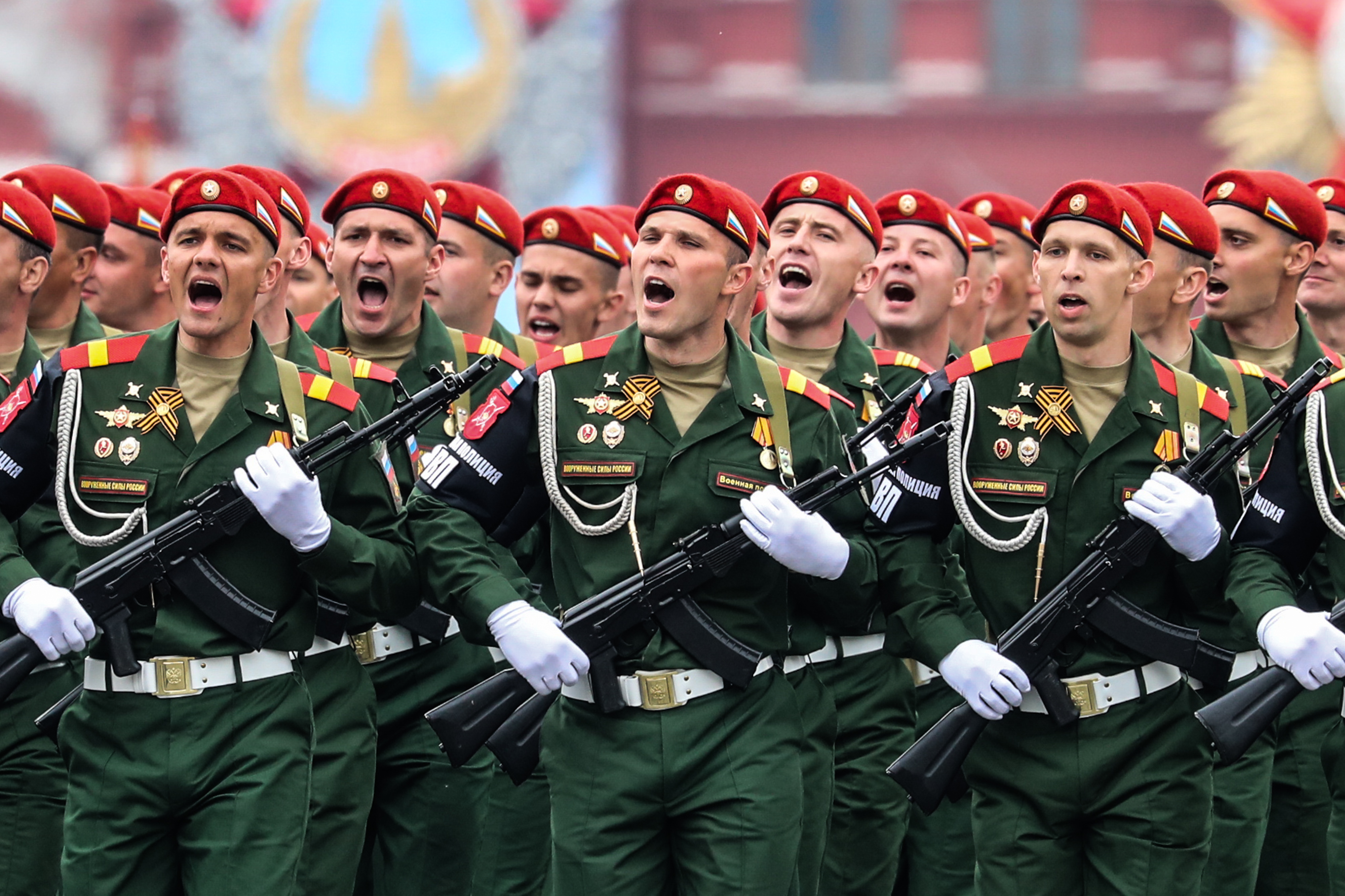 俄罗斯红场阅兵盛典:全球目光聚焦莫斯科 霸气 乌拉 回应西方