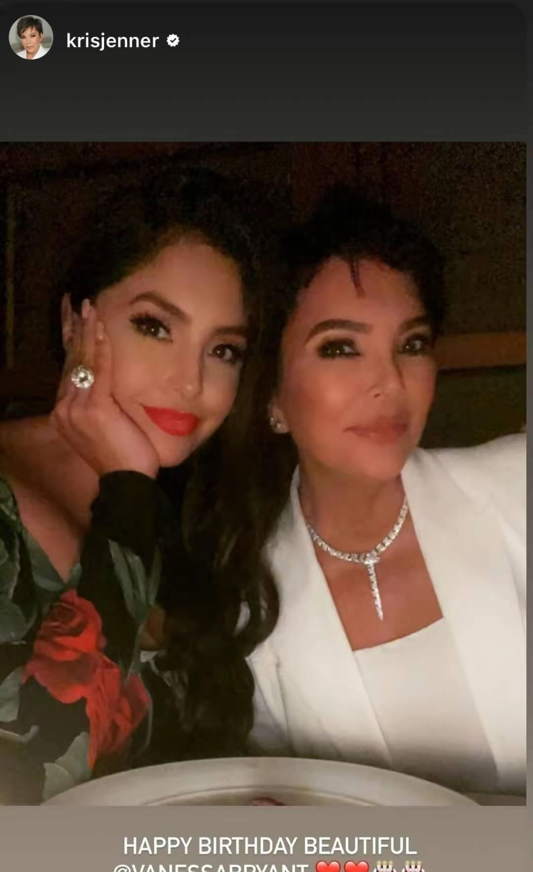 有排面!nba瓦妮莎42岁生日,众星为她庆生,不忘去墓地看望科比