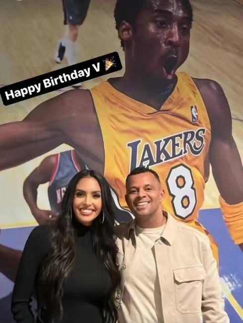 有排面!nba瓦妮莎42岁生日,众星为她庆生,不忘去墓地看望科比