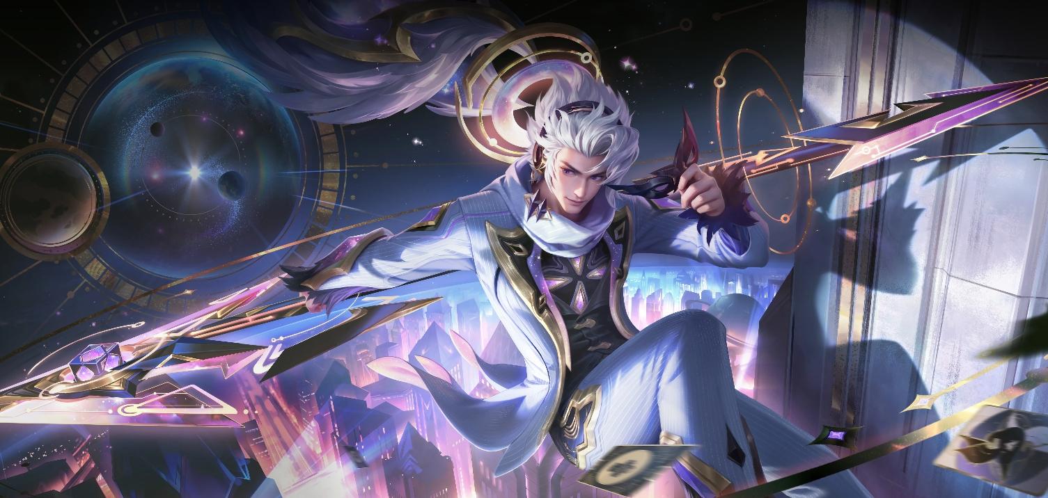 韩信全皮肤对比,无双和典藏各有千秋,很难不爱