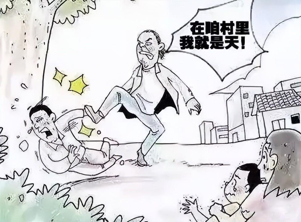 回顾村霸"侮辱"妻子打断母亲腿,丈夫复仇砍8人,村民:给他一次机会