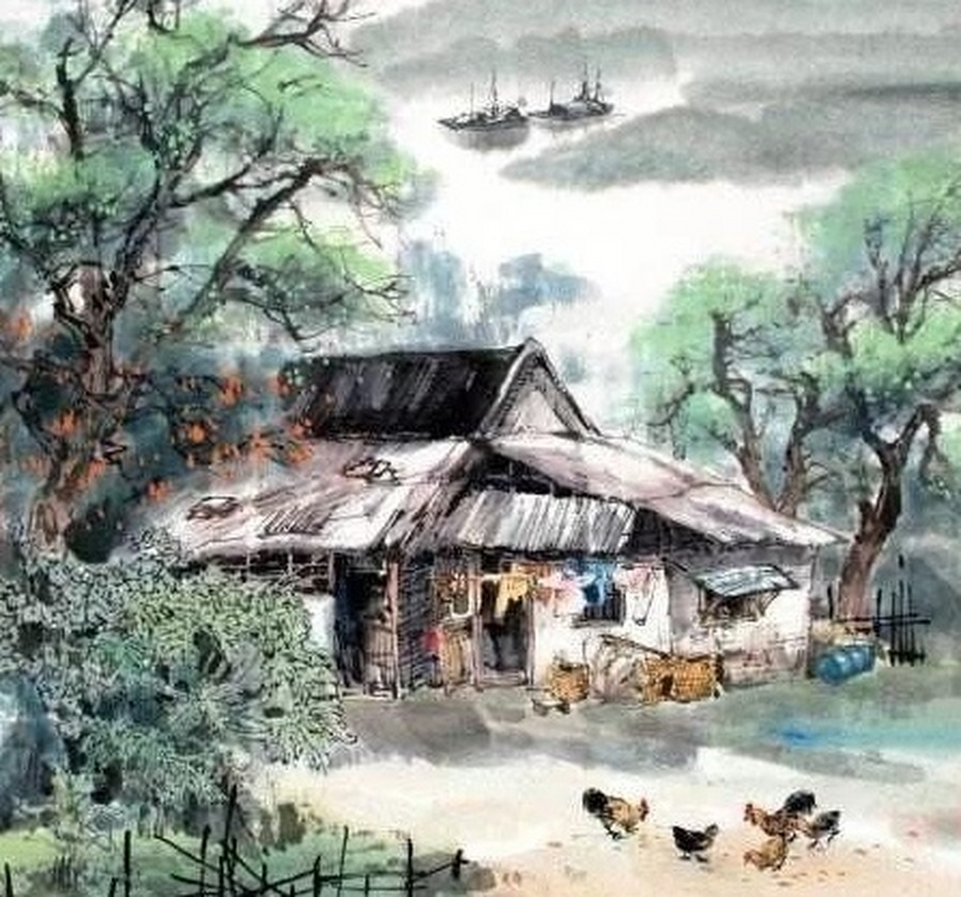 [原文:王维送别诗,短短六句,看.
