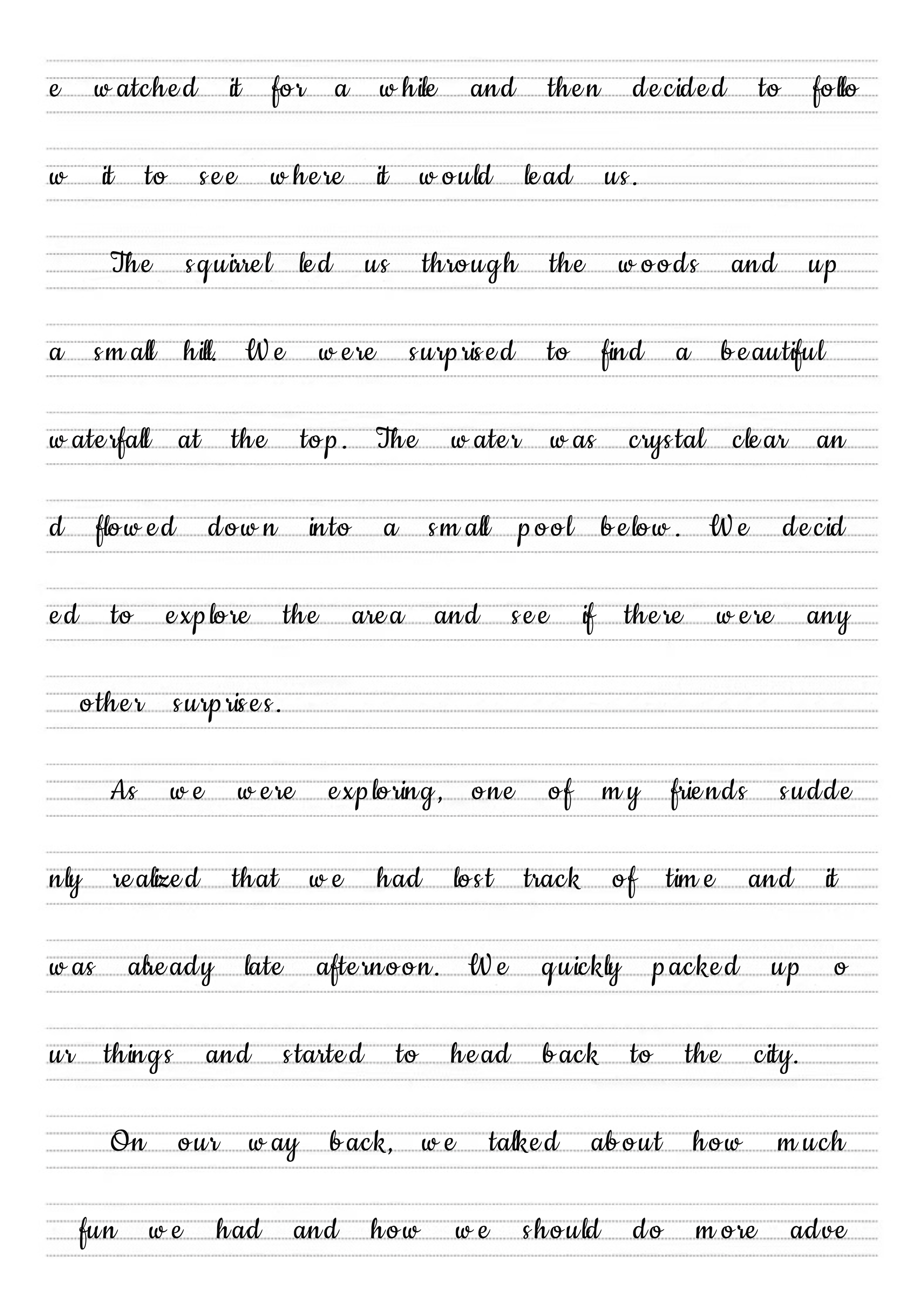 七年级下册英语作文