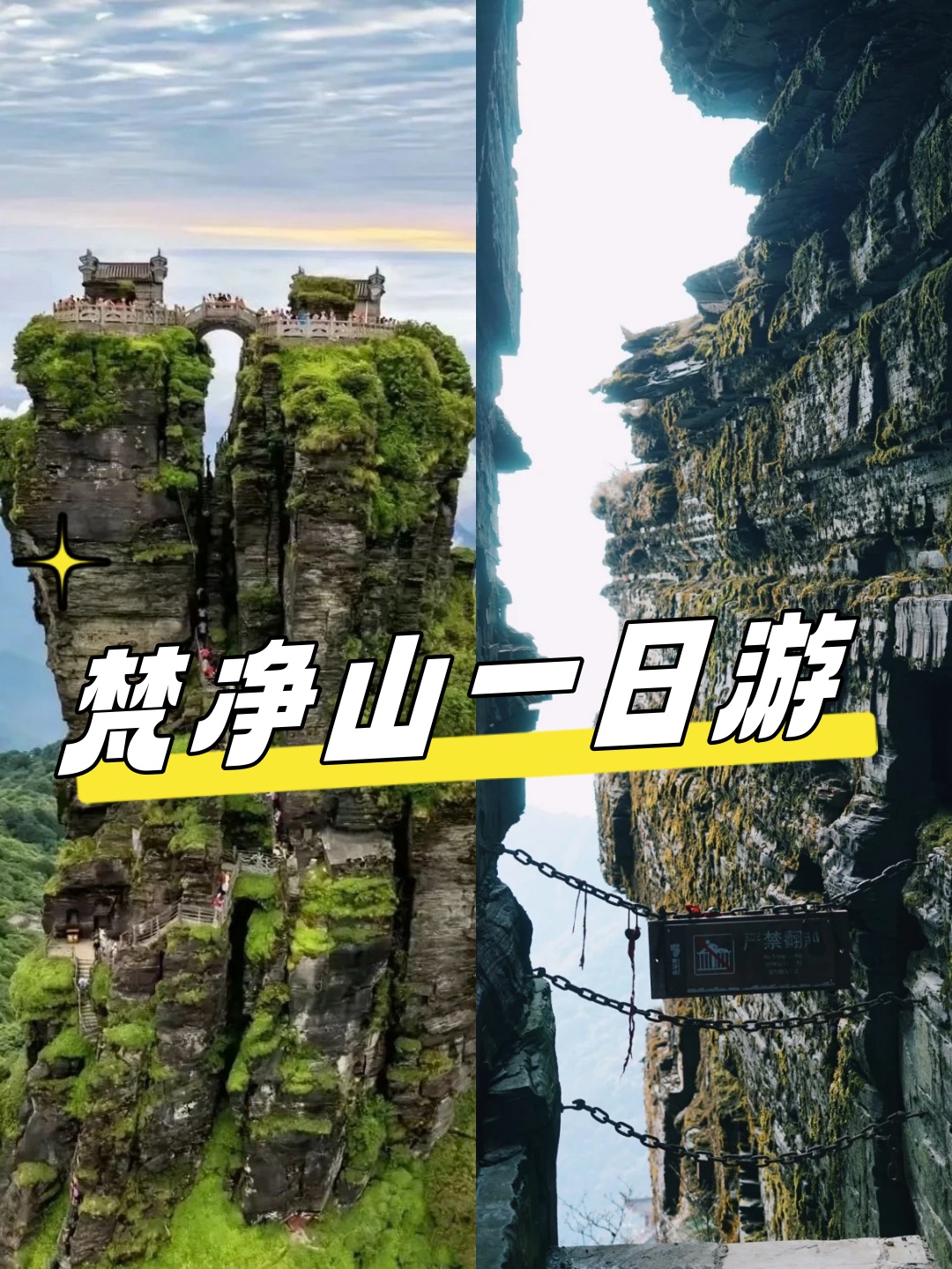 梵净山一日游  小伙伴们来贵州怎么能不来梵净山!