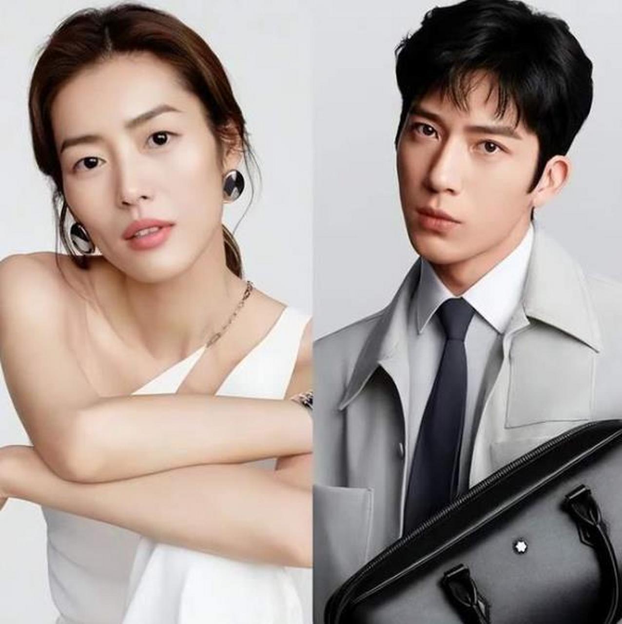 我女朋友素颜太好看了~@刘雯 井柏然的眼光非常高,历任女友都是身材