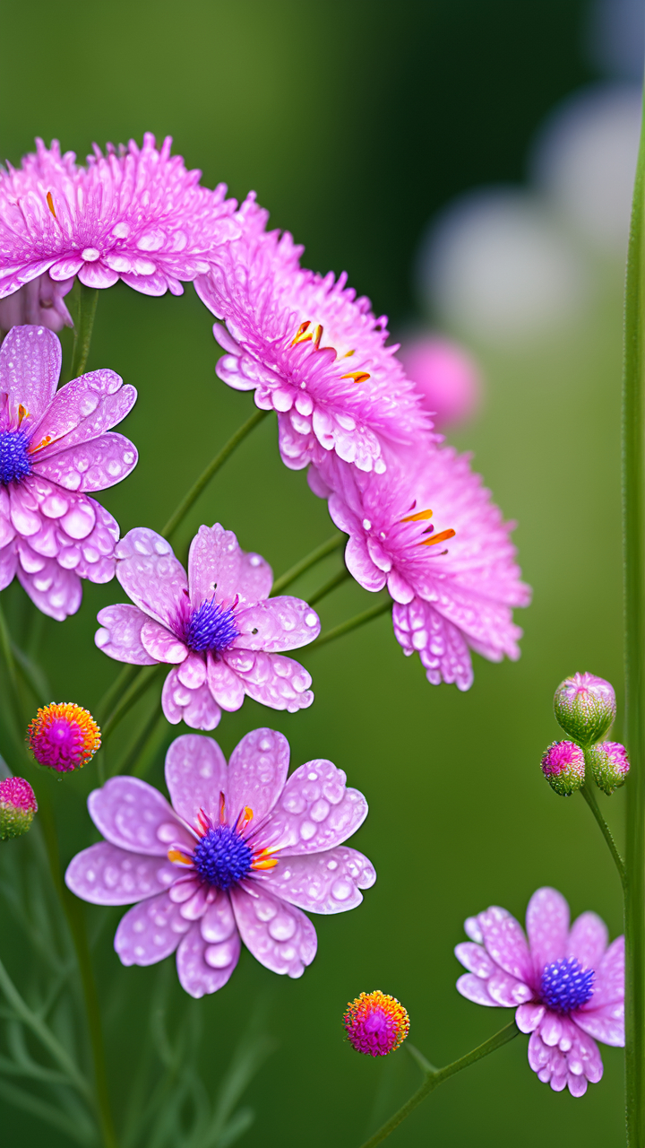 夏花,那是夏日的使者,是大自然的璀璨瑰宝,以其独特的魅力,诠释着夏日