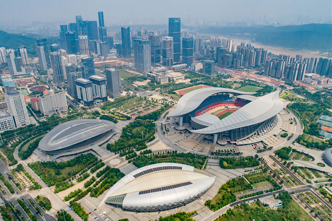 proso体育场馆工程案例——广西体育中心高清线阵音响系统