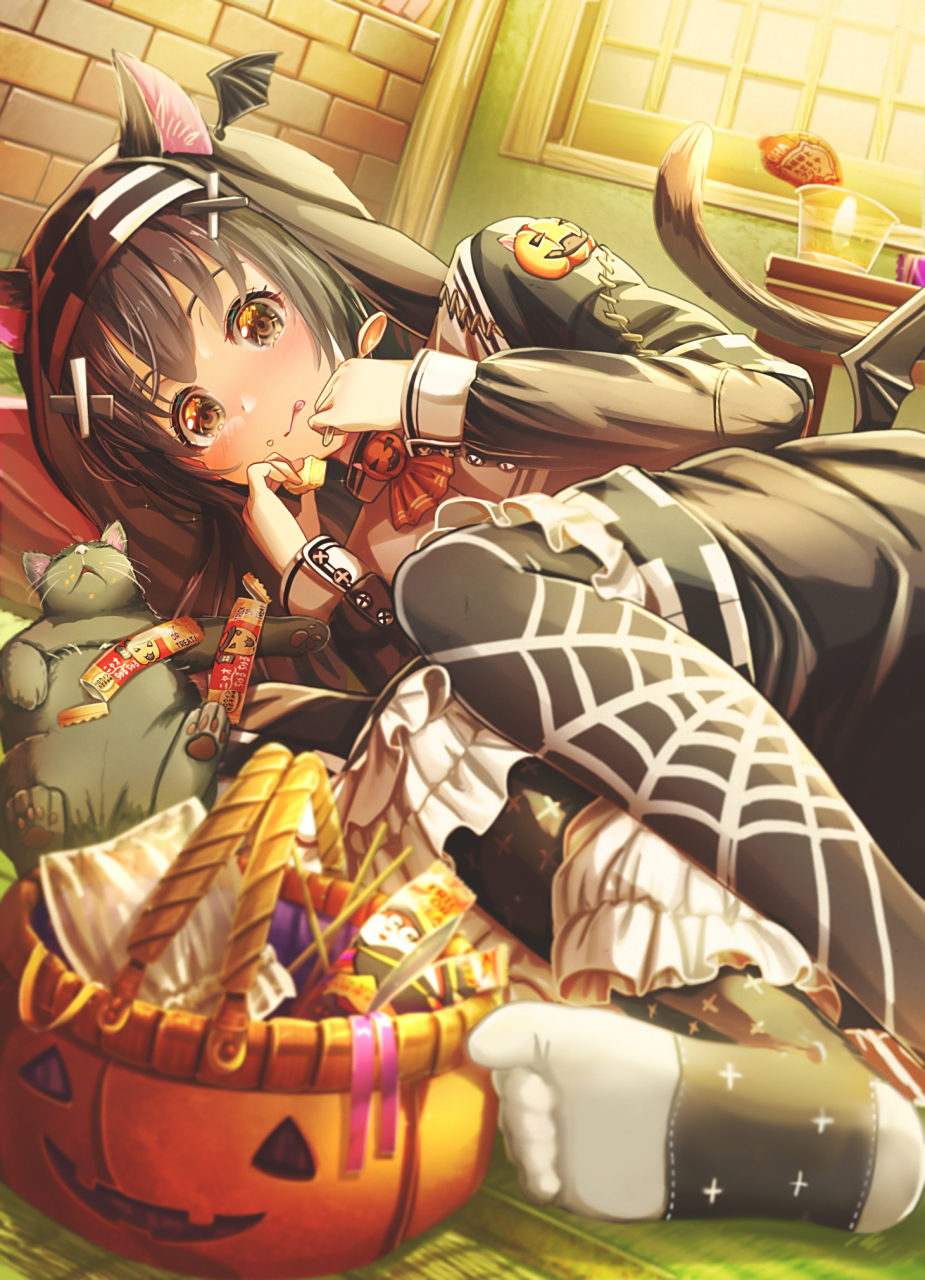 白丝猫耳少女[舔屏][舔屏][舔屏] 画师:あいうあぼ#二次元# #二次元