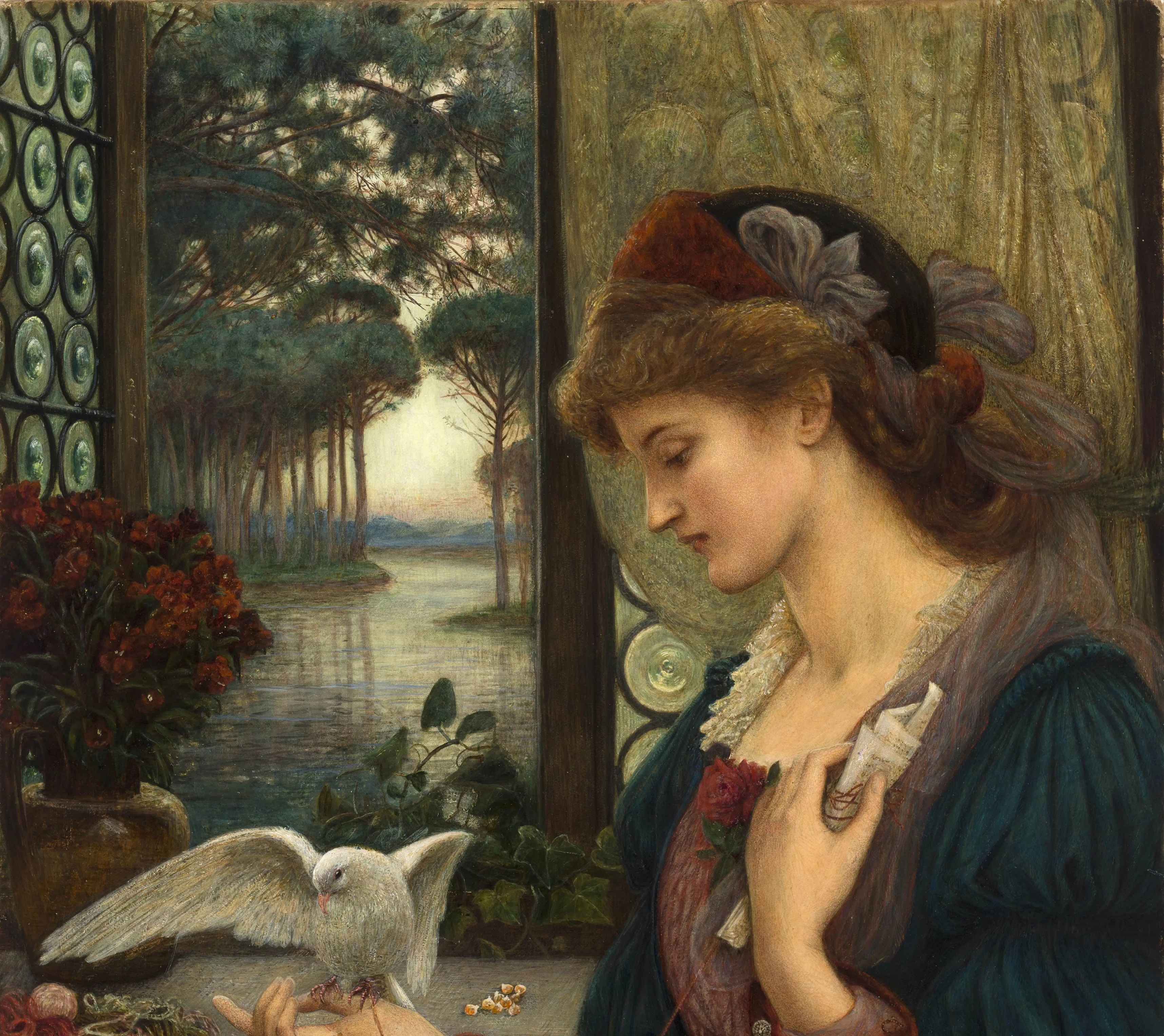 维米尔的作品透露出人们希望拥有的状态——放松,安宁与幸福